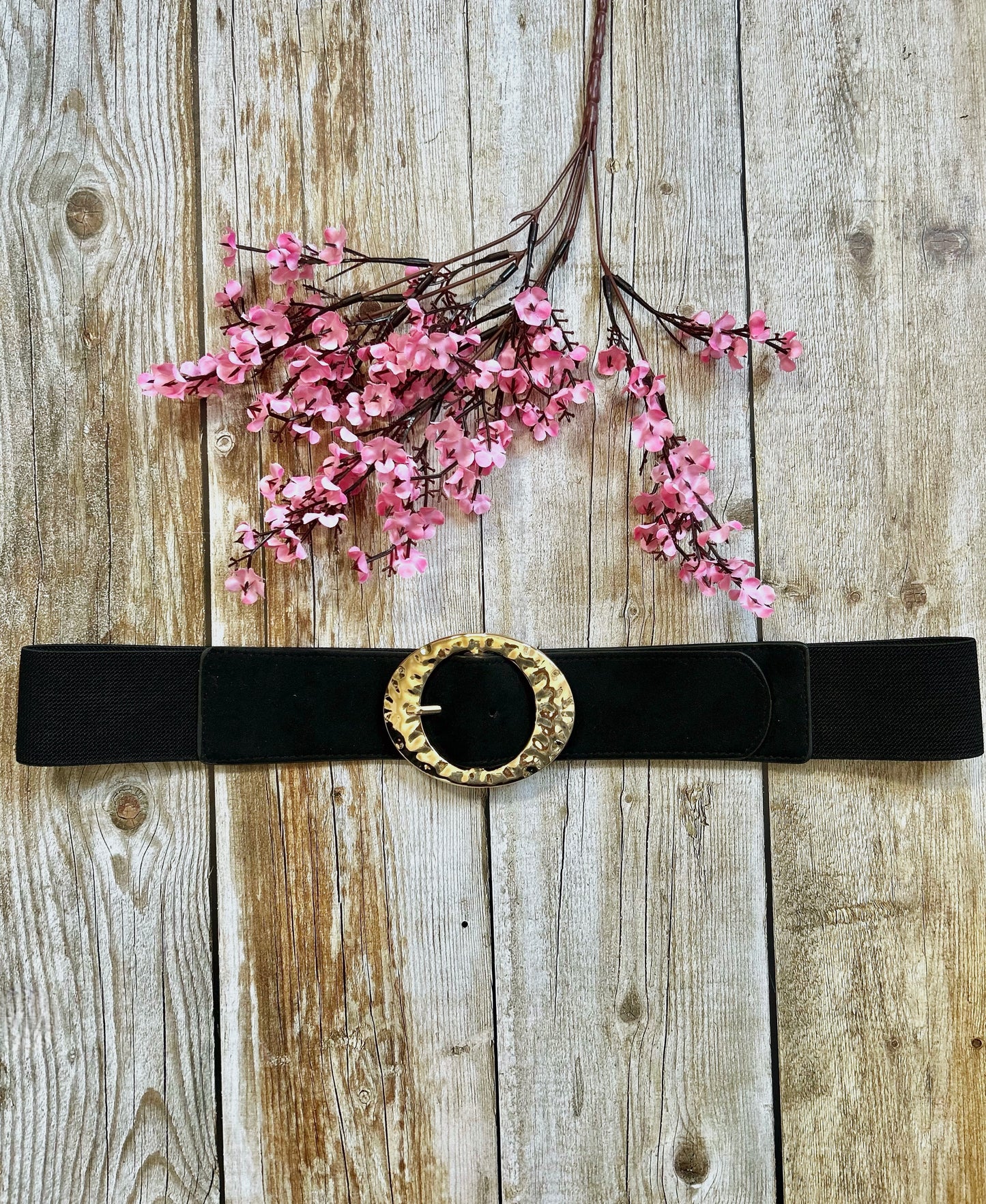 Ceinture Millie Noire (Taille Généreuse 44-50)