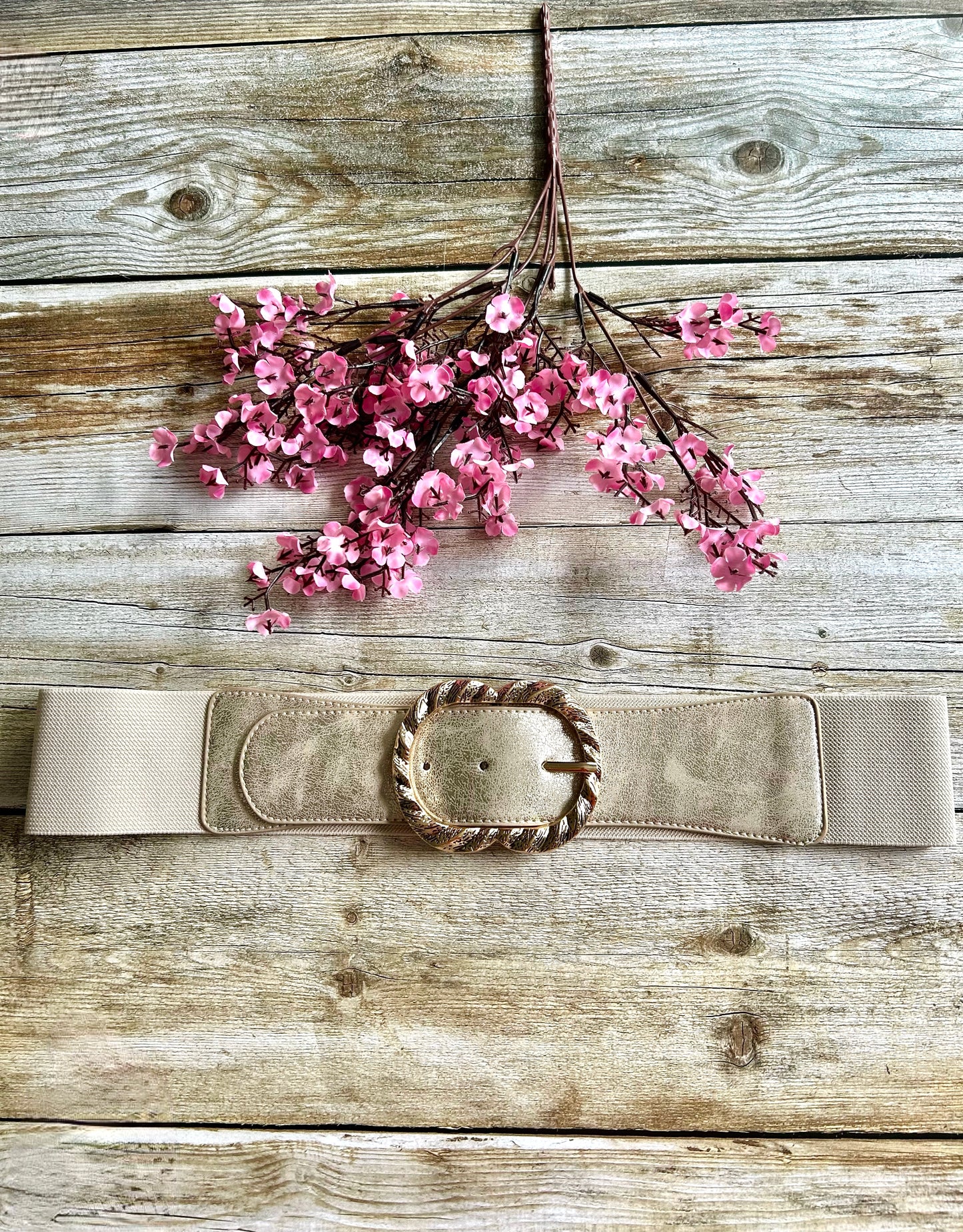 Ceinture Goldie Dorée (Taille intermédiaire 38-46)