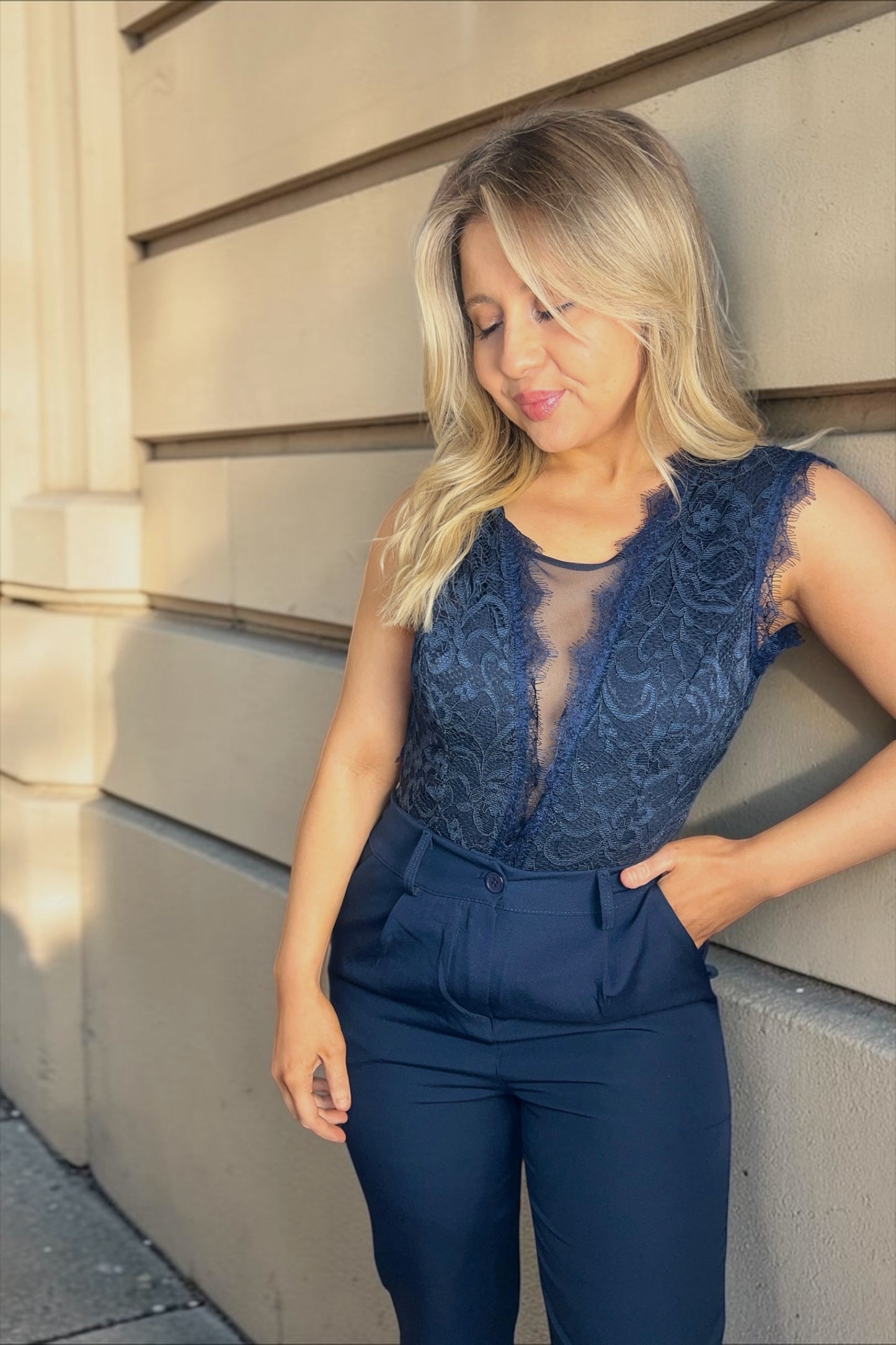 Body Adèle Bleu Marine