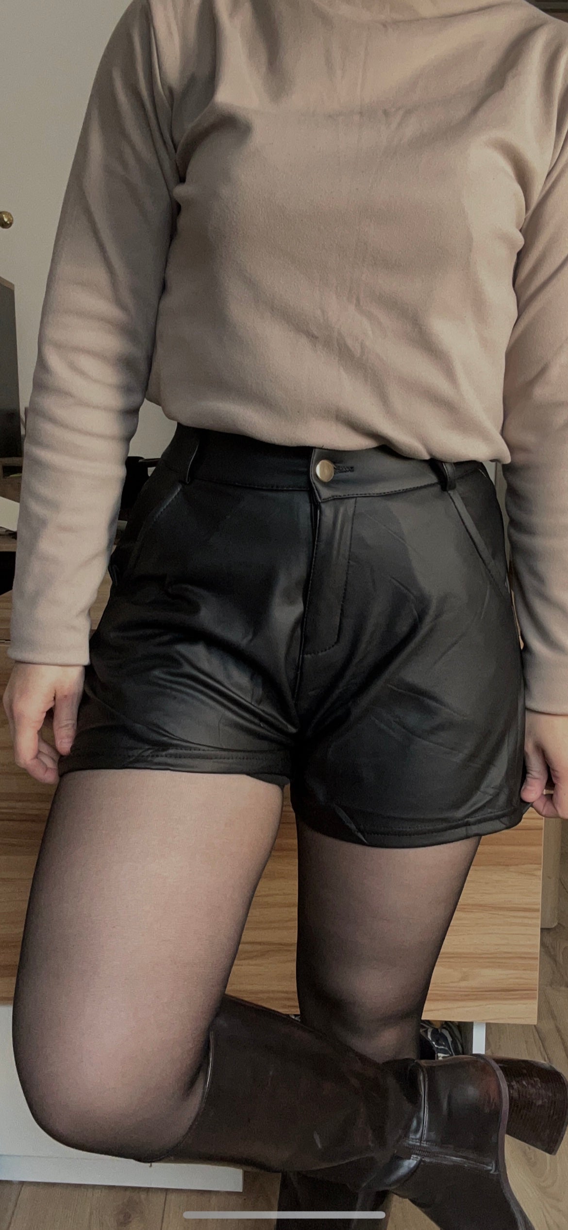 Collant Voile Résistant Noir 20D (petite taille)