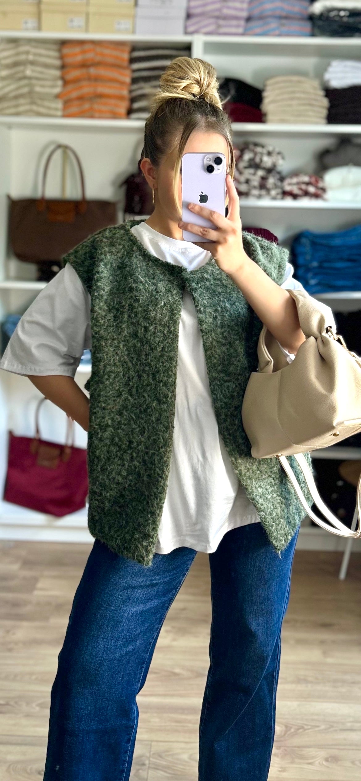 Veste Bella Kaki