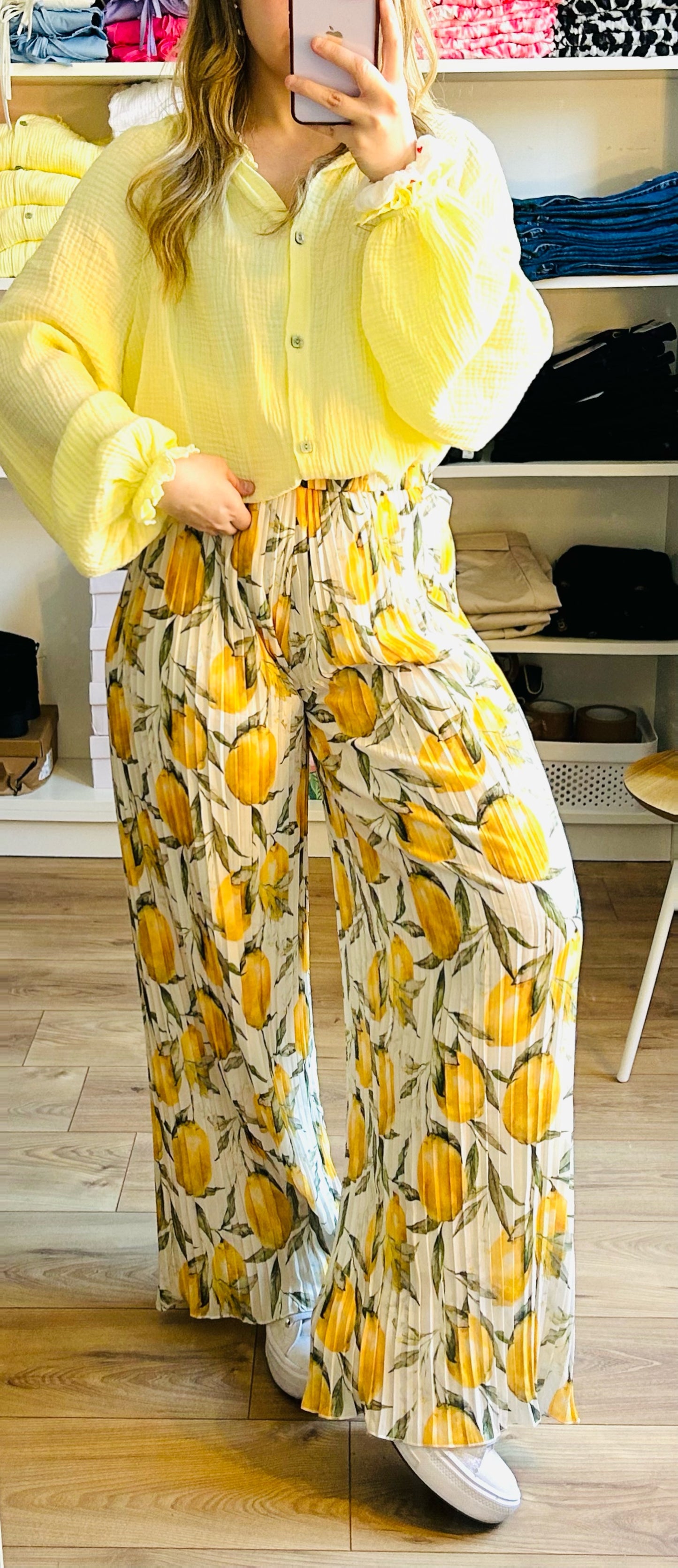 Pantalon Yumi Citron