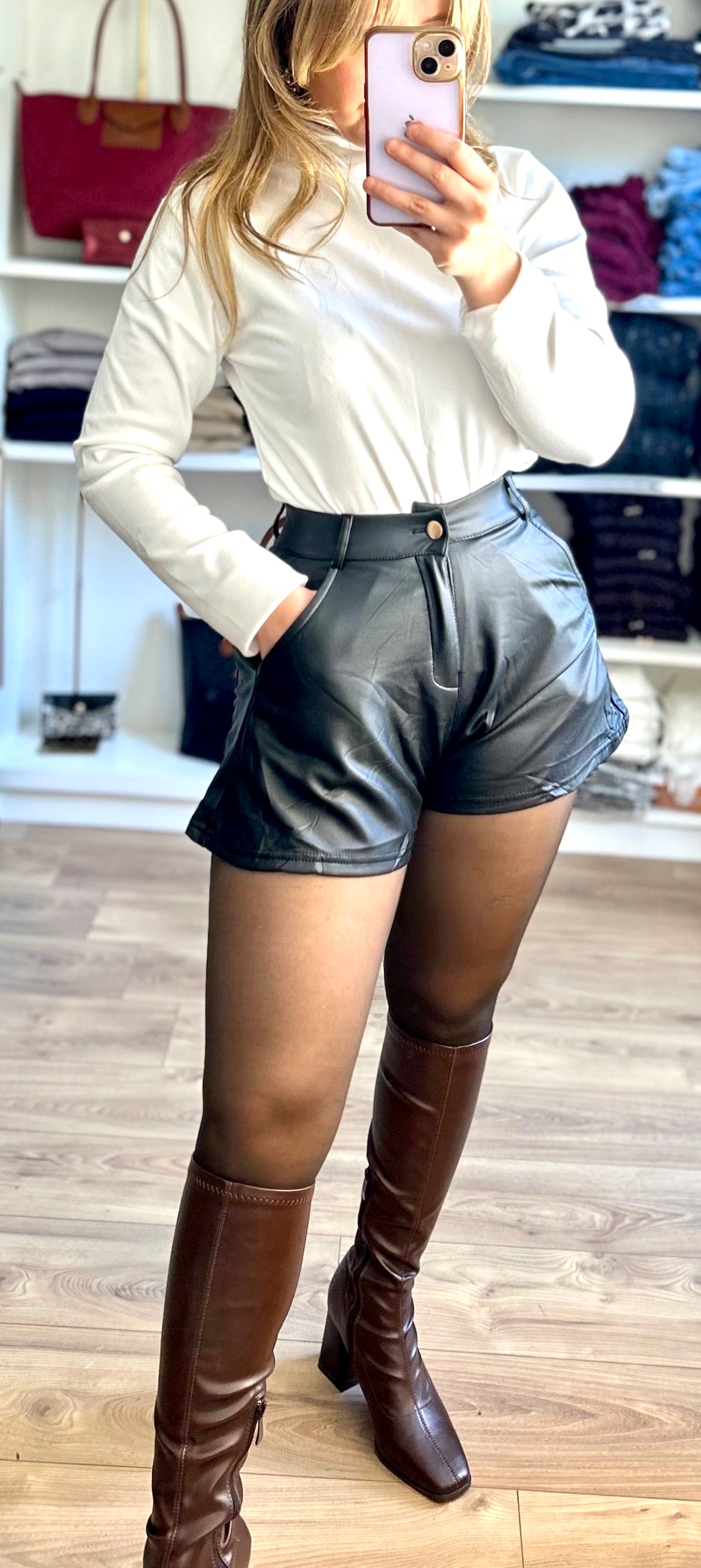 Short Lou Noir