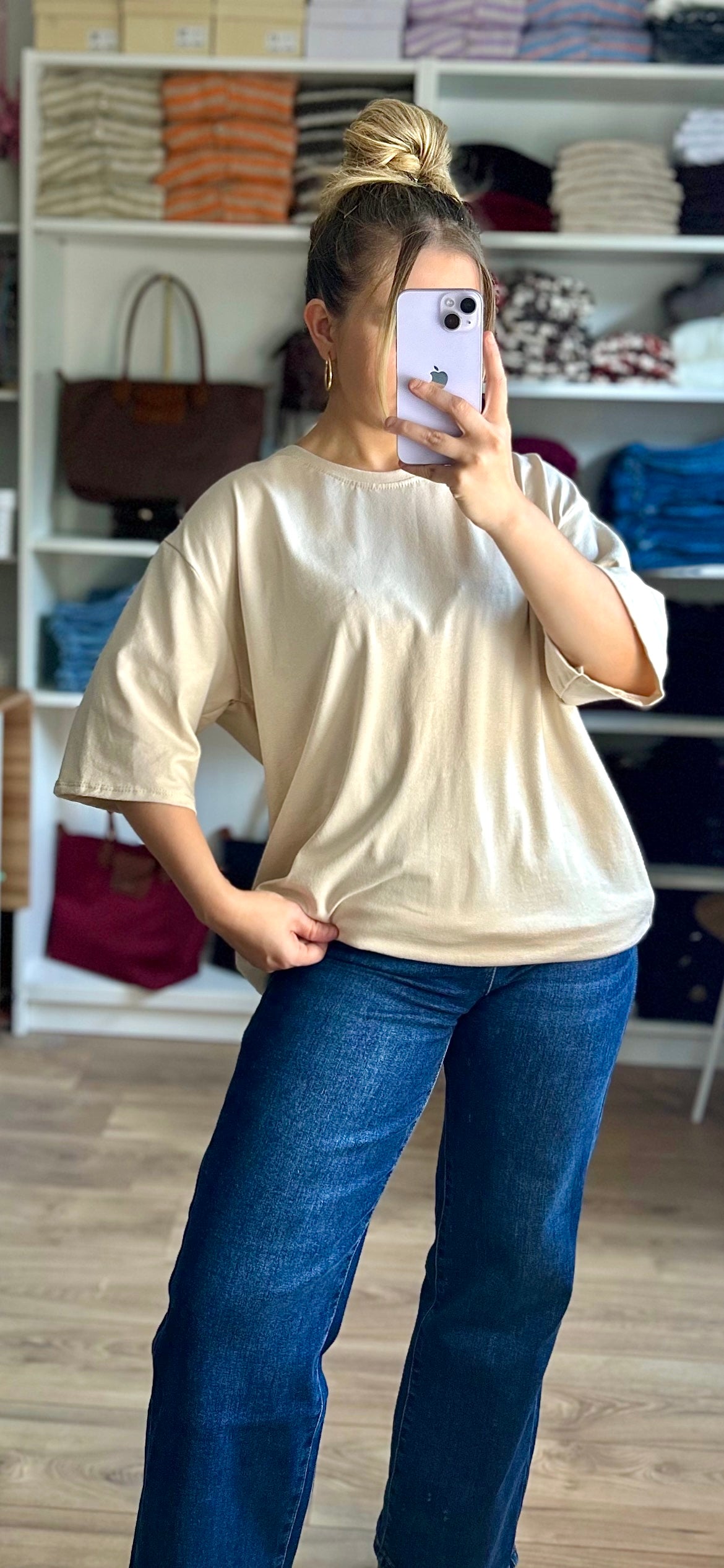 T-shirt Néo Beige