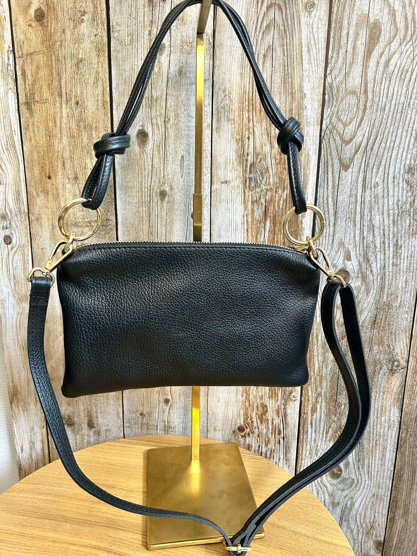 Sac Alix Noir (100% cuir)