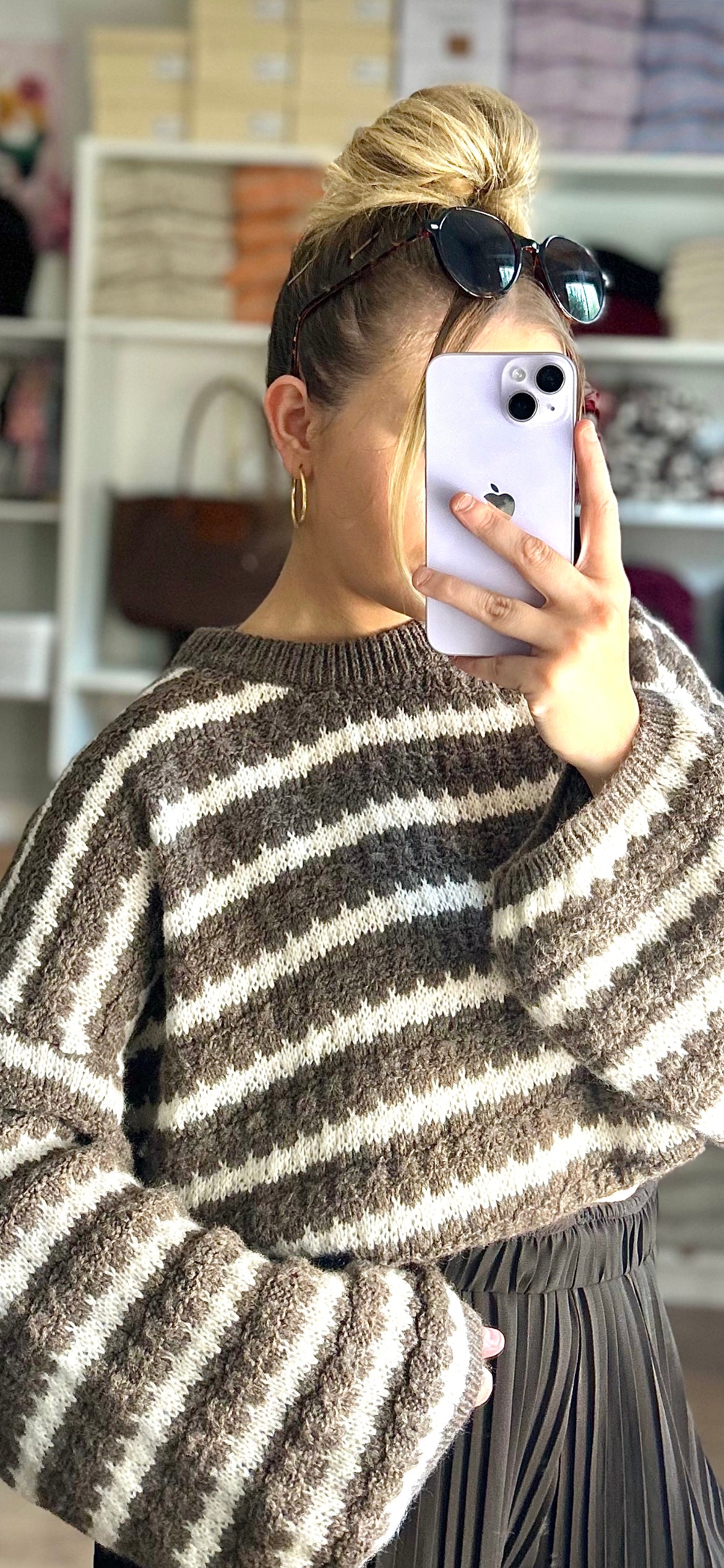 Pull Ninon Chocolat