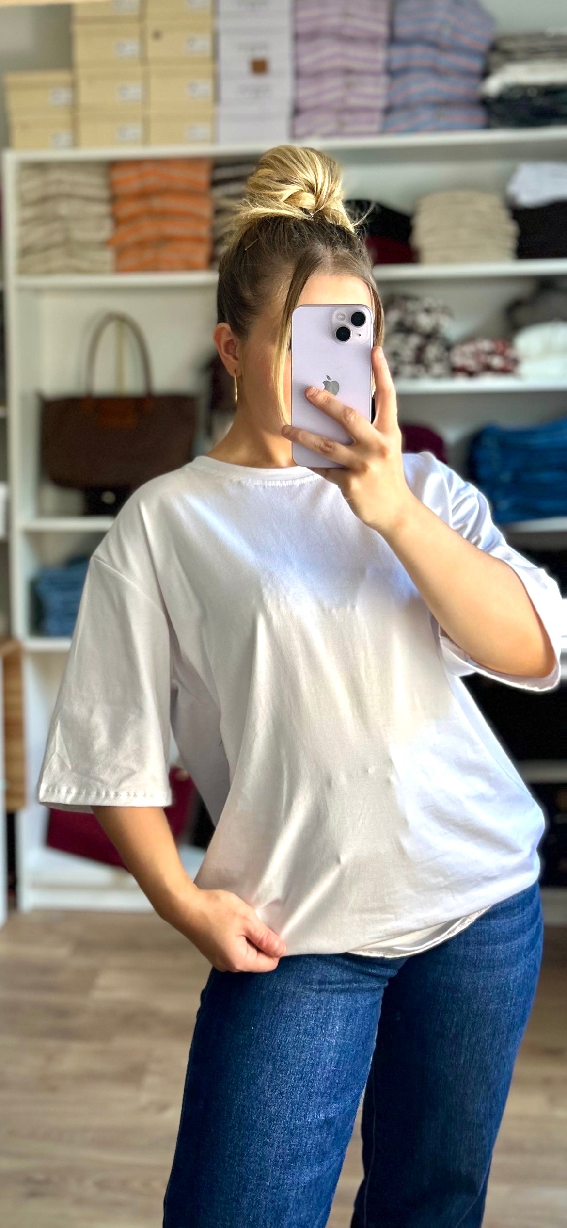 T-shirt Néo Blanc