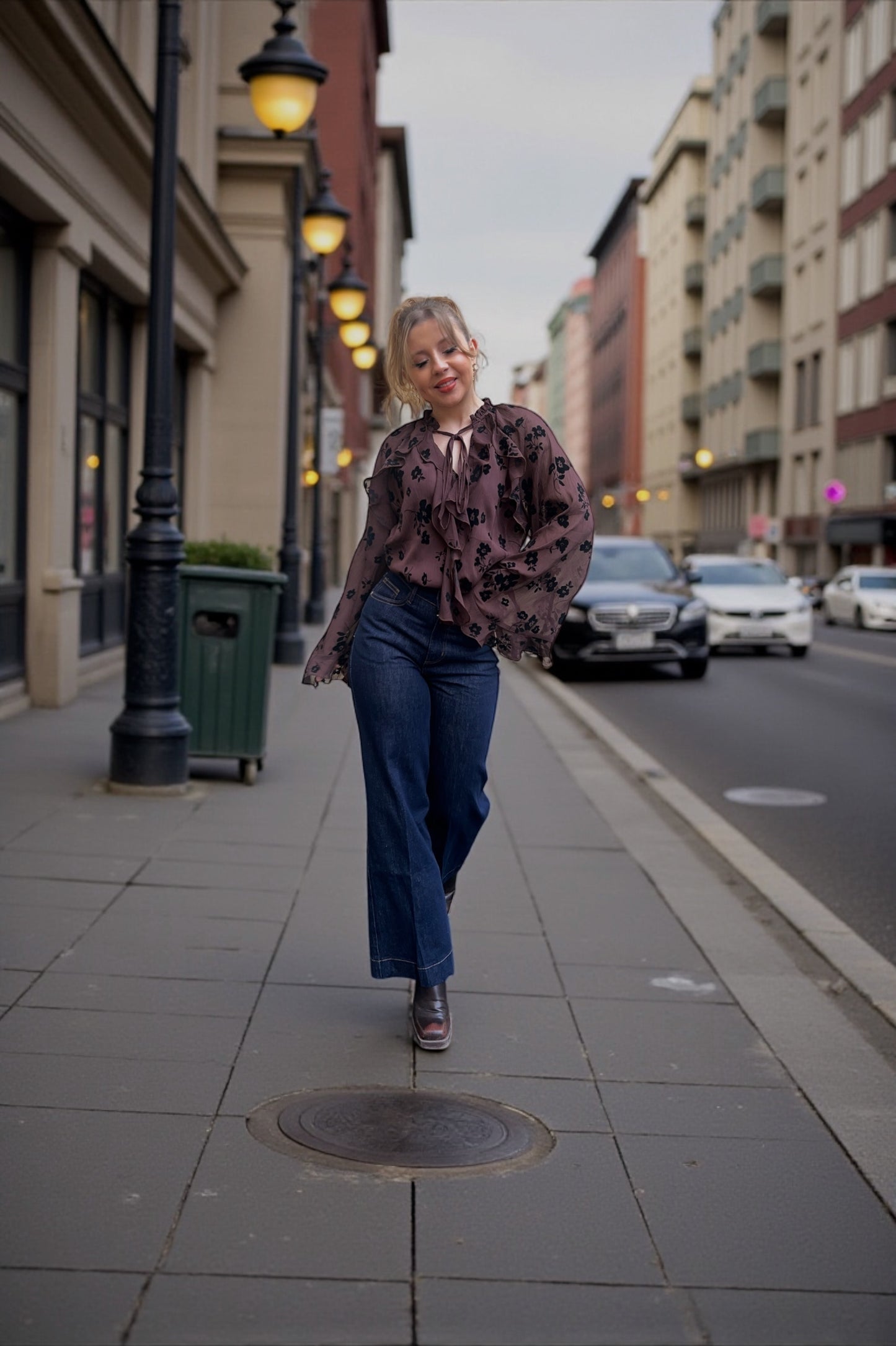 Blouse Karen Chocolat