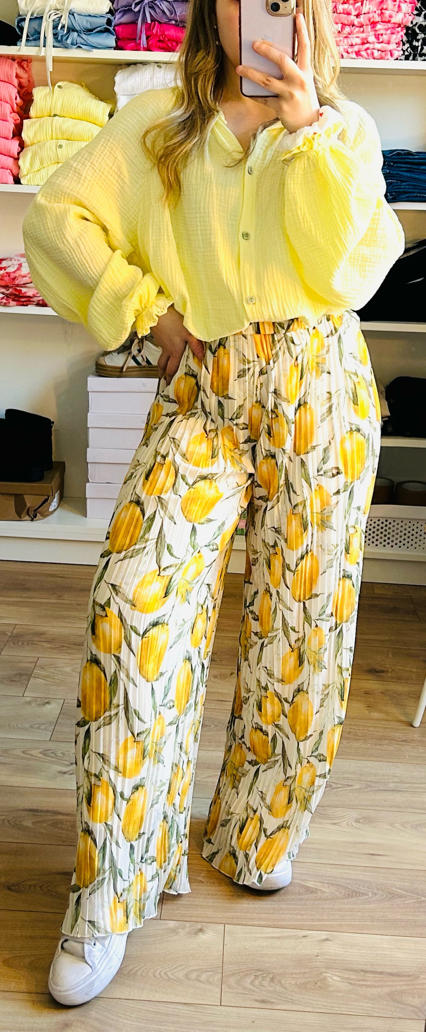 Pantalon Yumi Citron