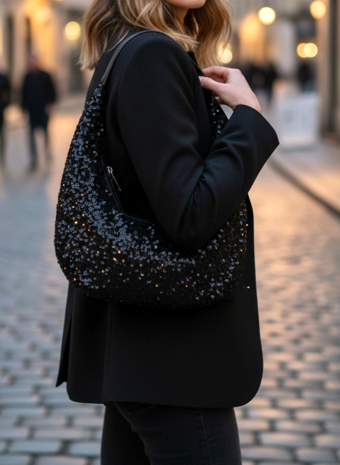 Sac Crystal Noir