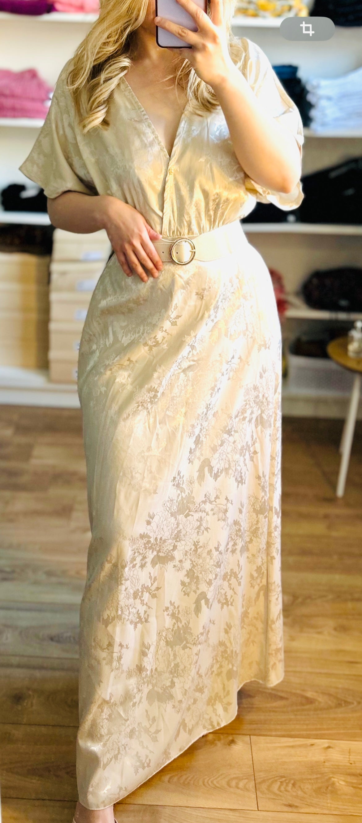 Robe Talia Beige