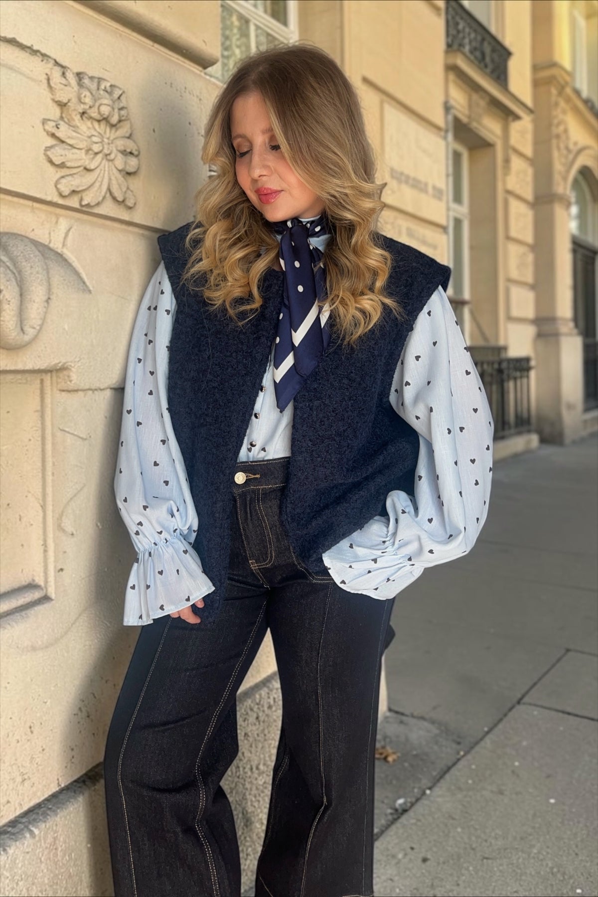 Veste Bella Bleu Marine