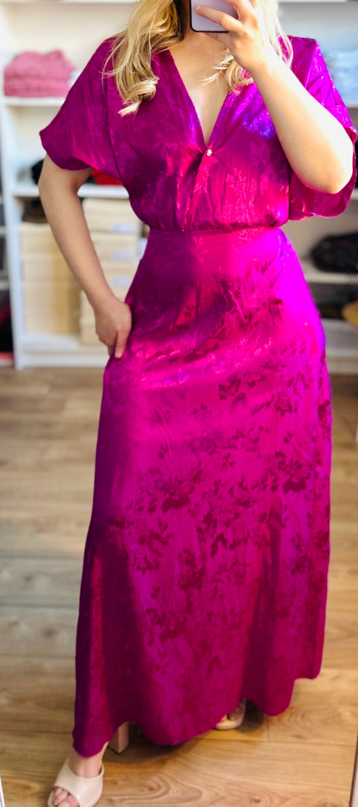 Robe Talia Mauve