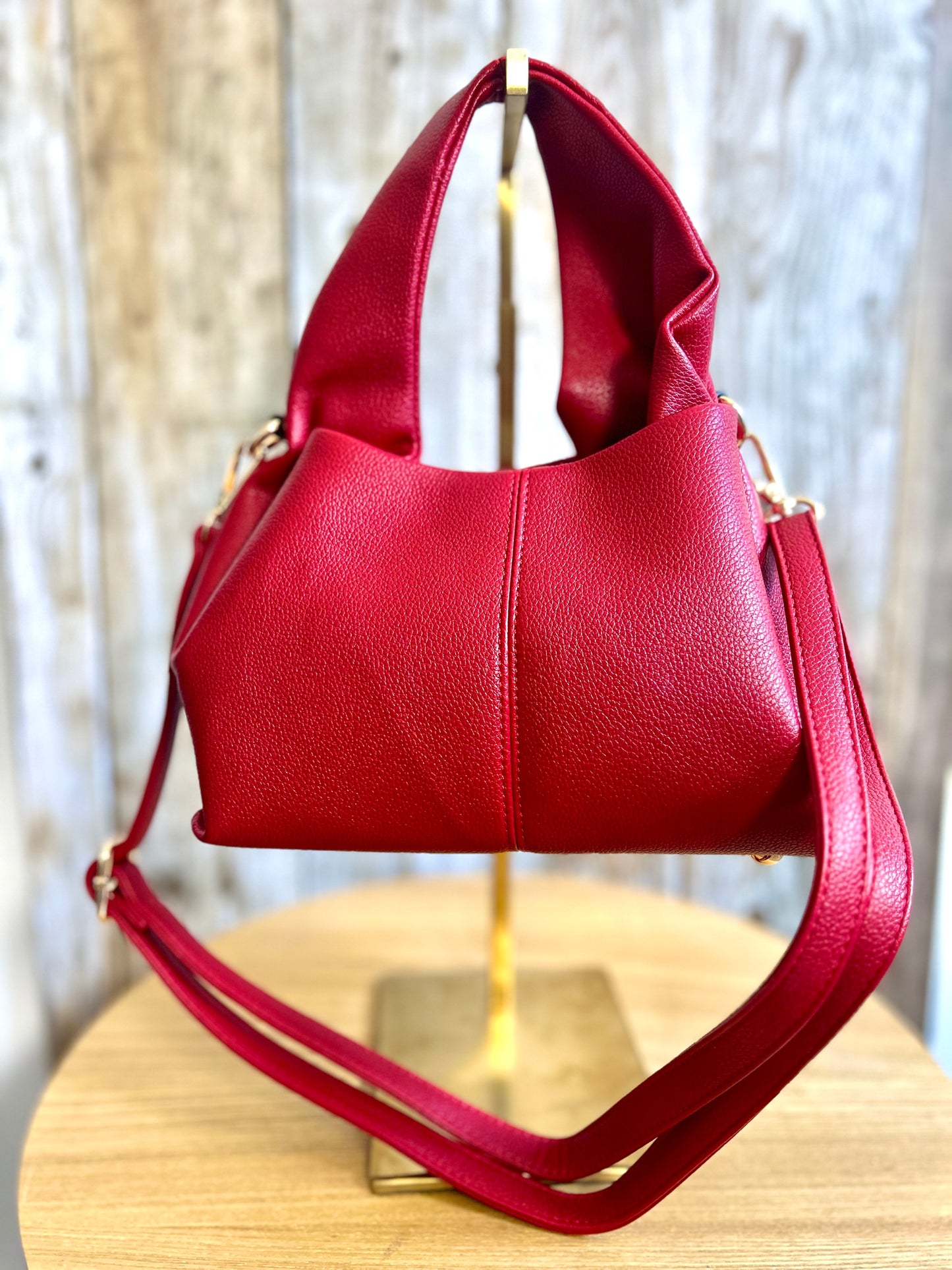 Sac Polly Rouge Foncé