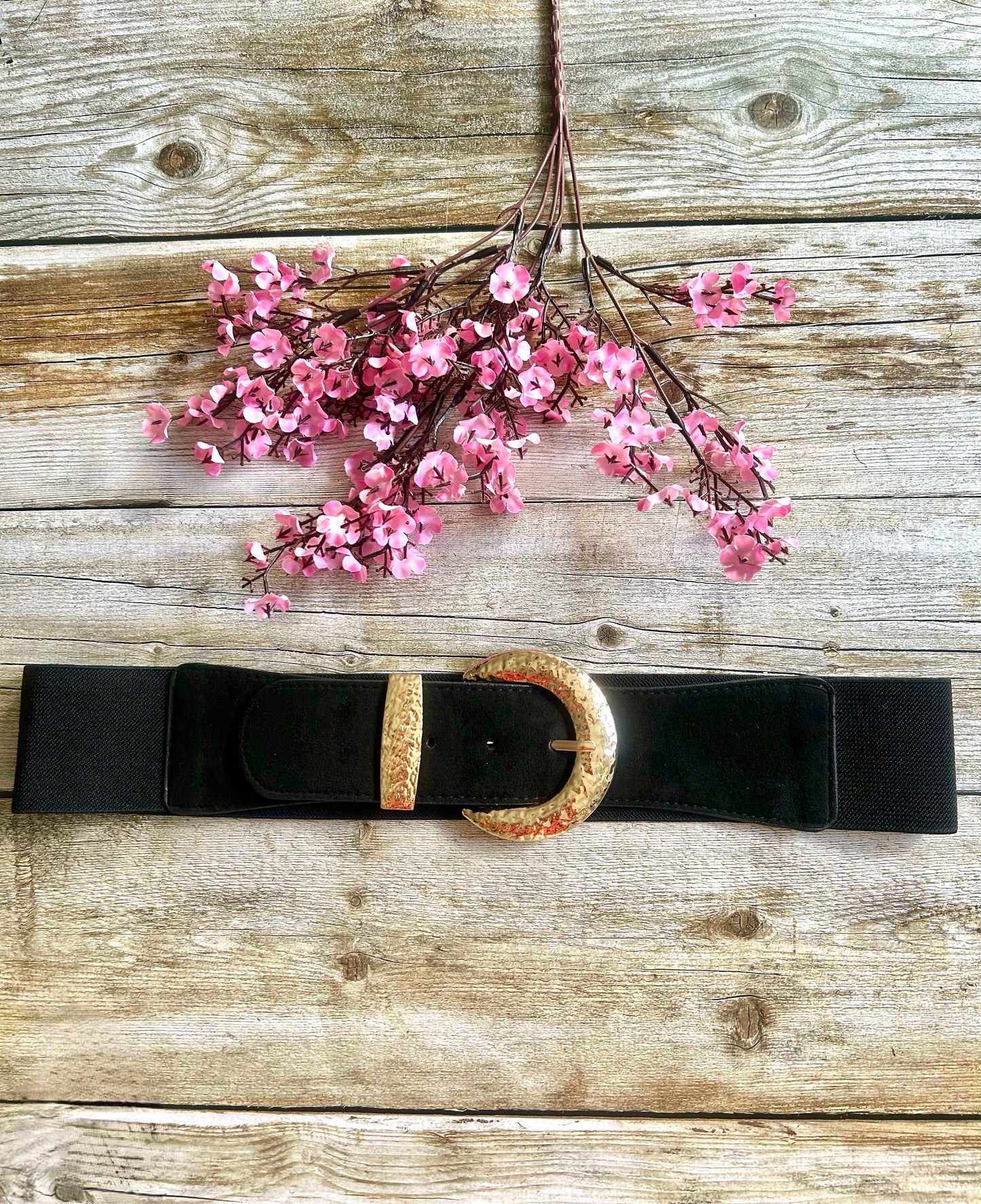 Ceinture Maddy Noire (Taille intermédiaire 38-46)