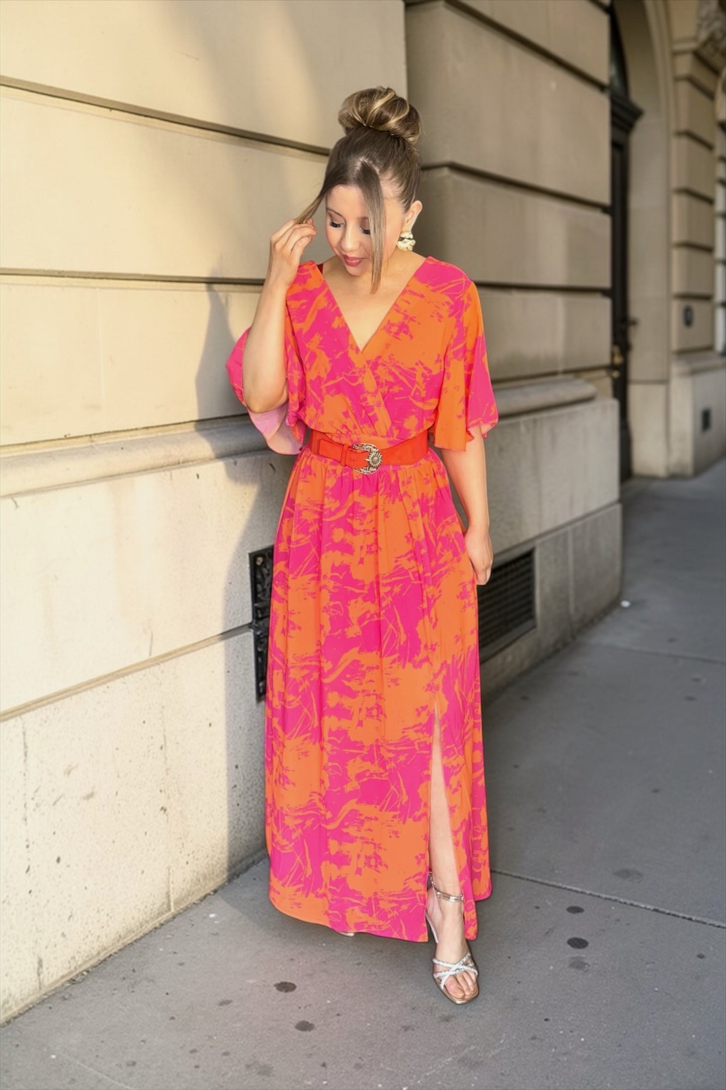 Robe Soline Orange Rosé