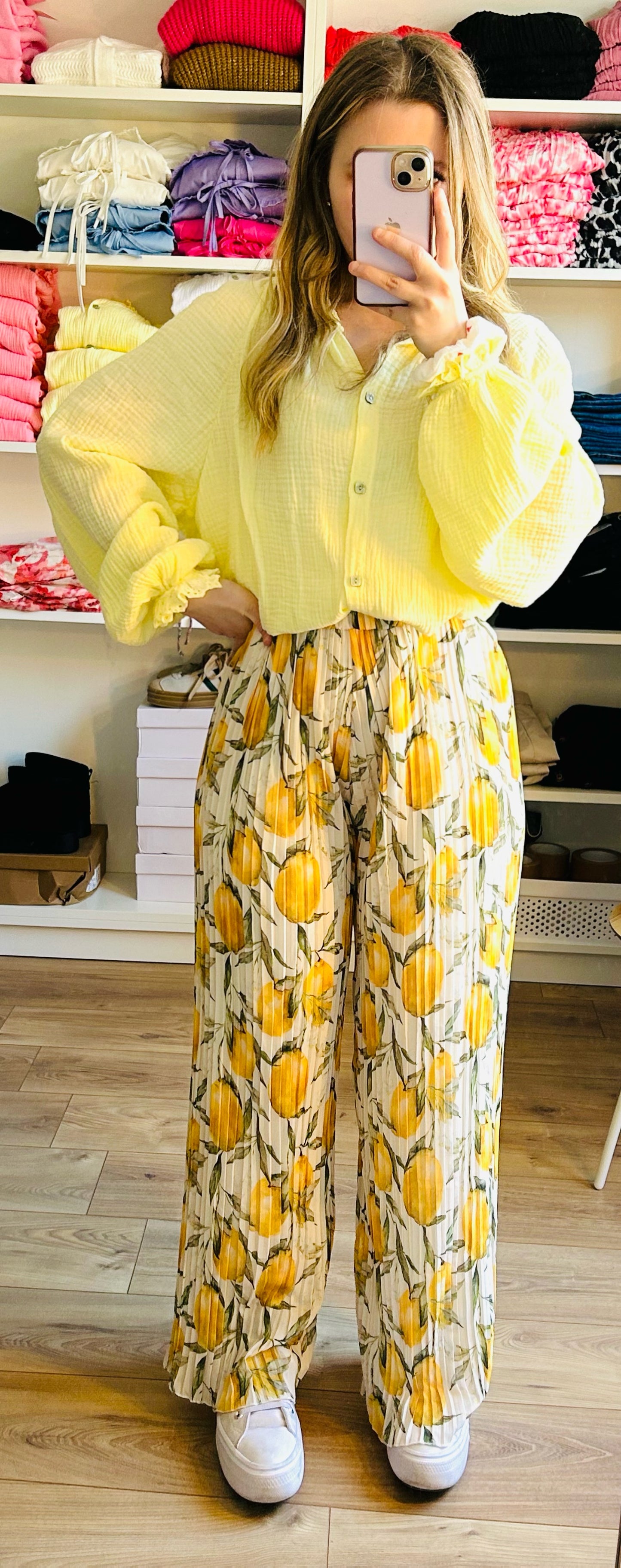 Pantalon Yumi Citron