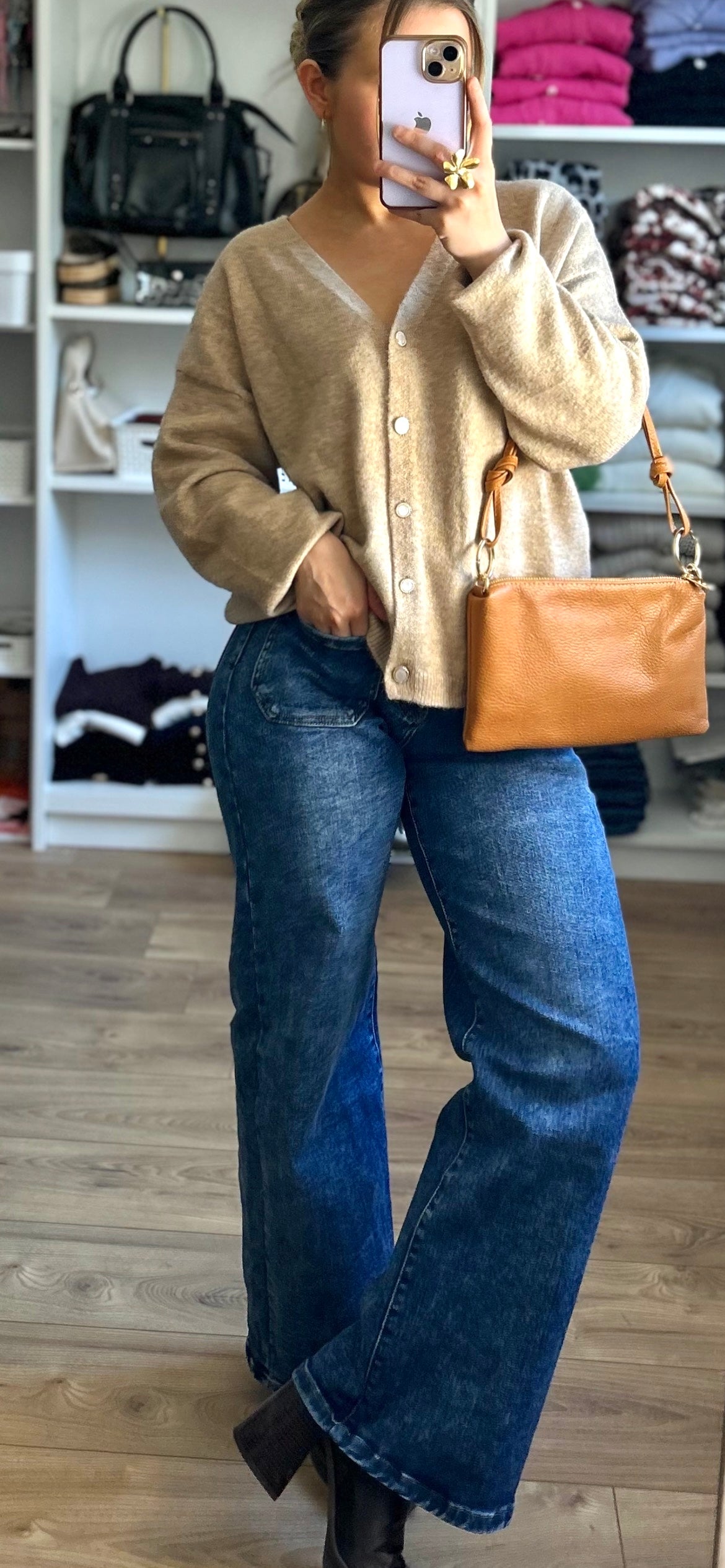 Gilet Léon Beige