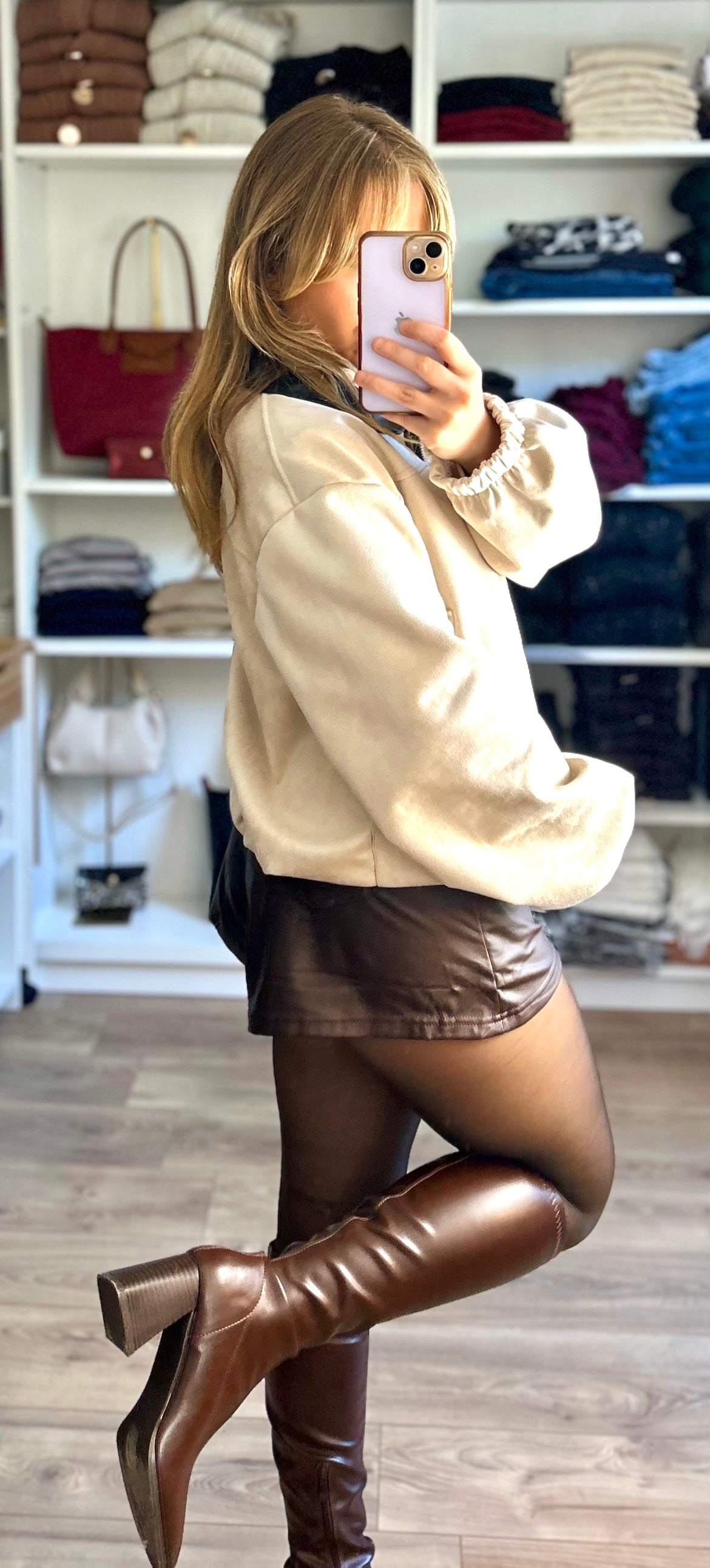 Veste Dakota beige clair