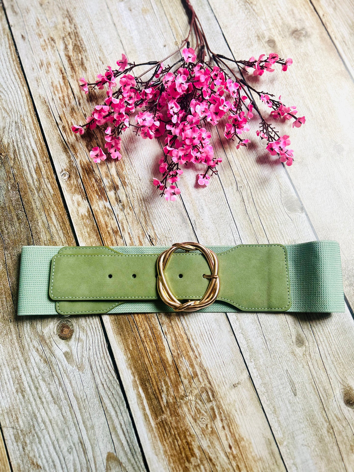 Ceinture Olivia Kaki