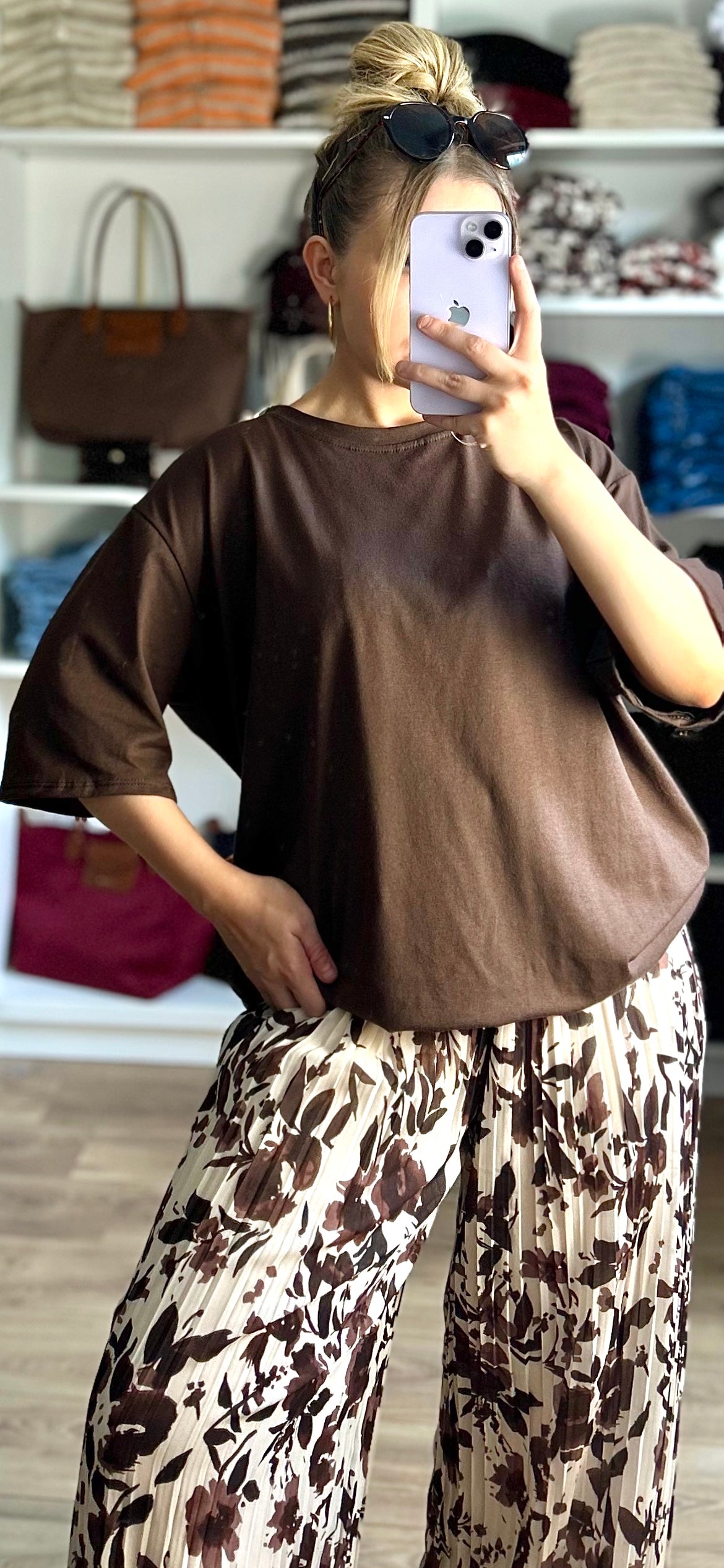 T-shirt Néo Chocolat