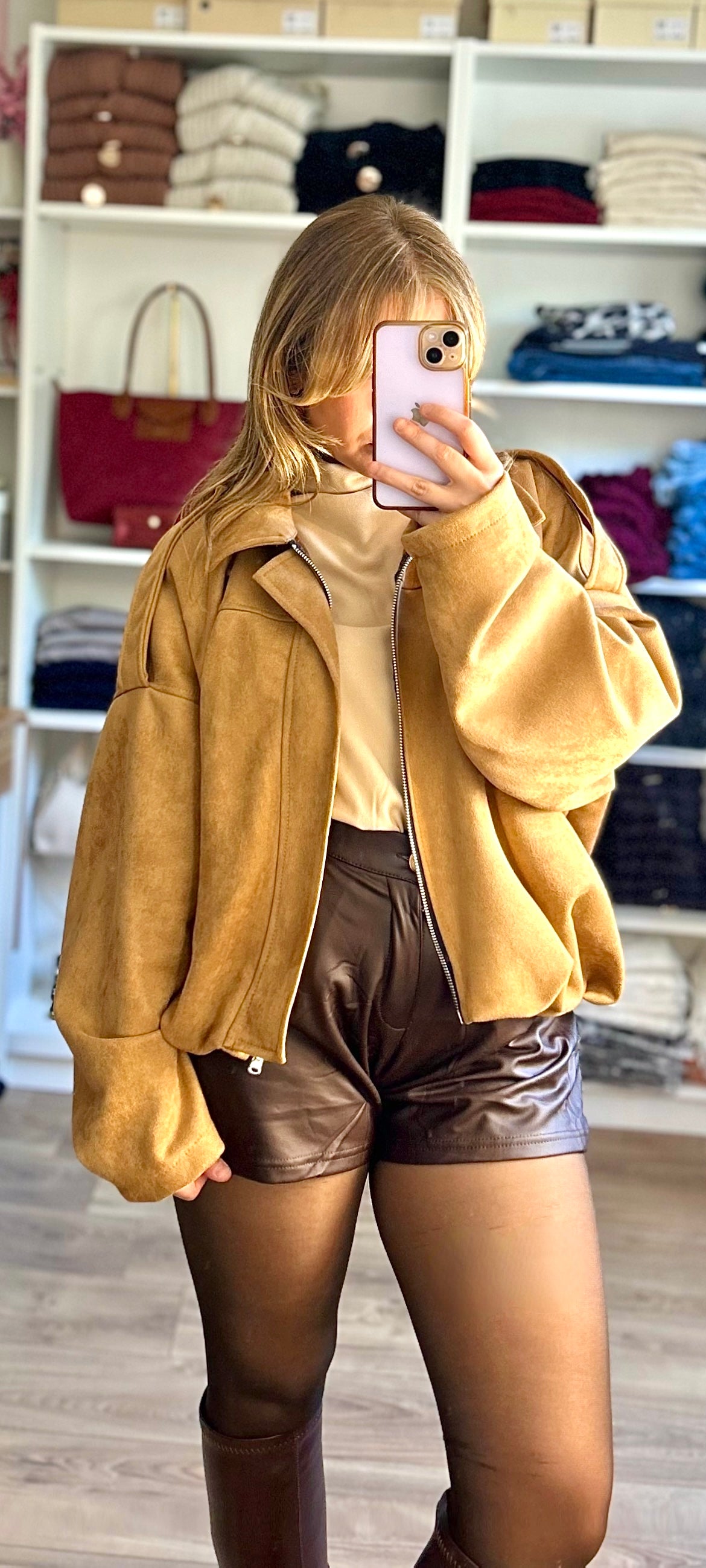 Veste Willow Camel