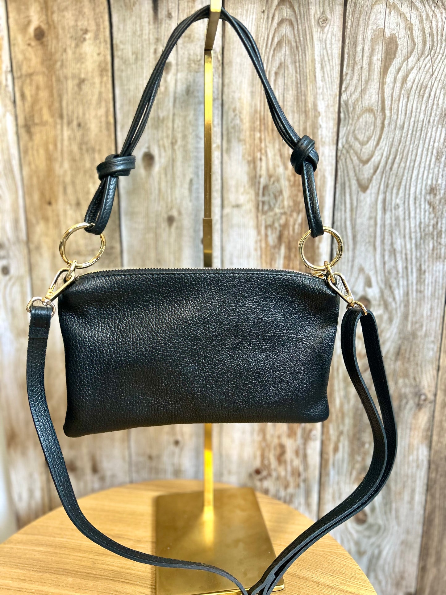 Sac Alix Noir (100% cuir)