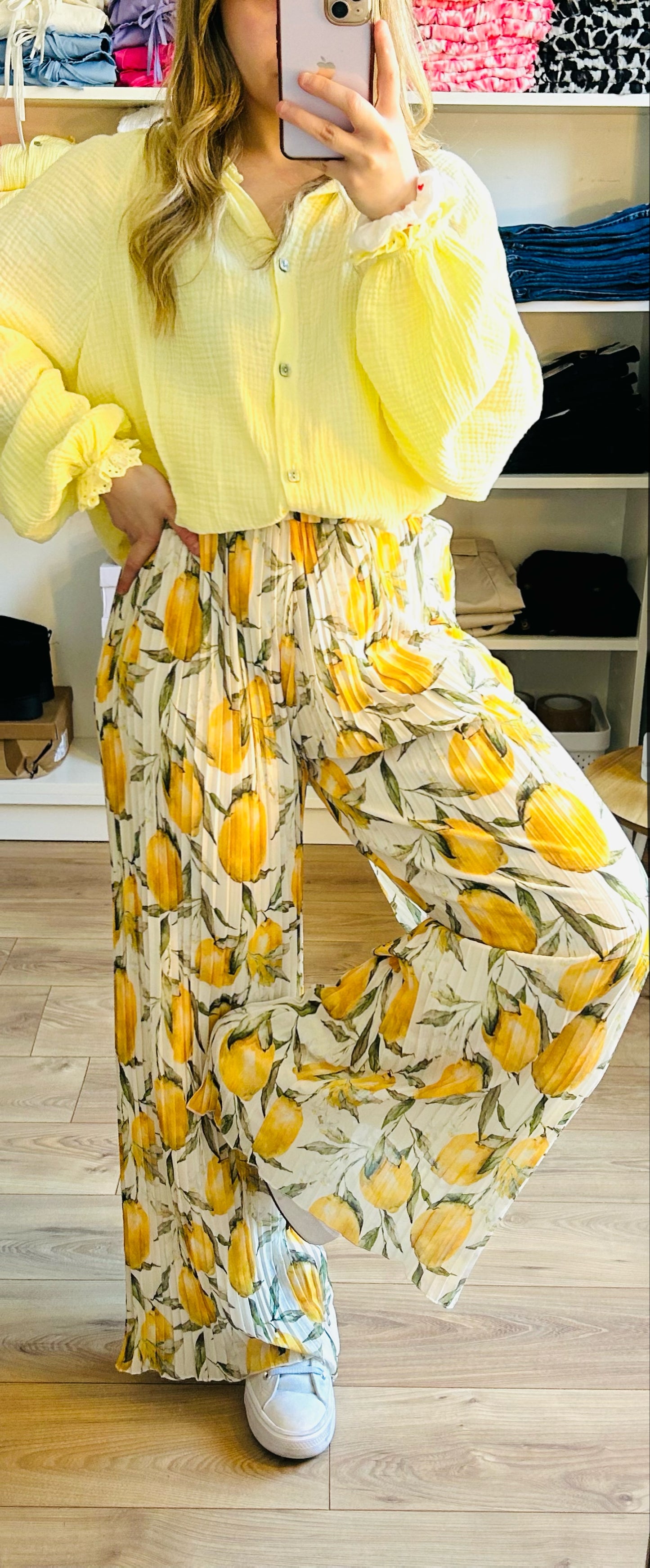 Pantalon Yumi Citron
