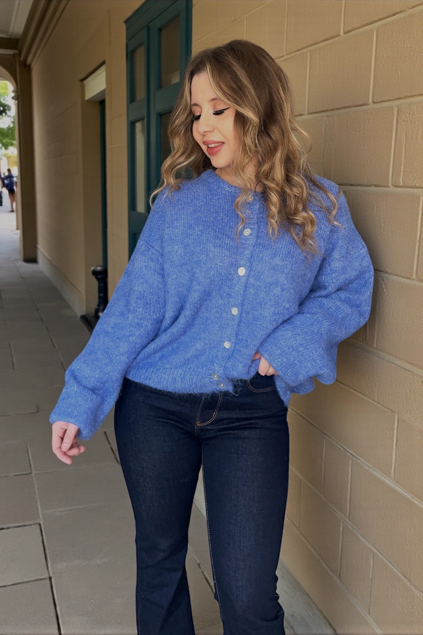 Gilet Cléo Bleu Indigo