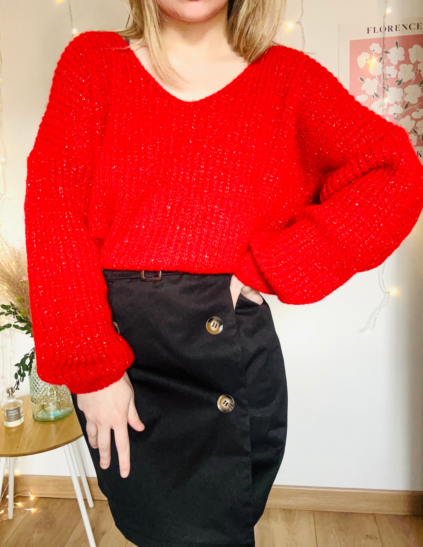 Pull Nova rouge