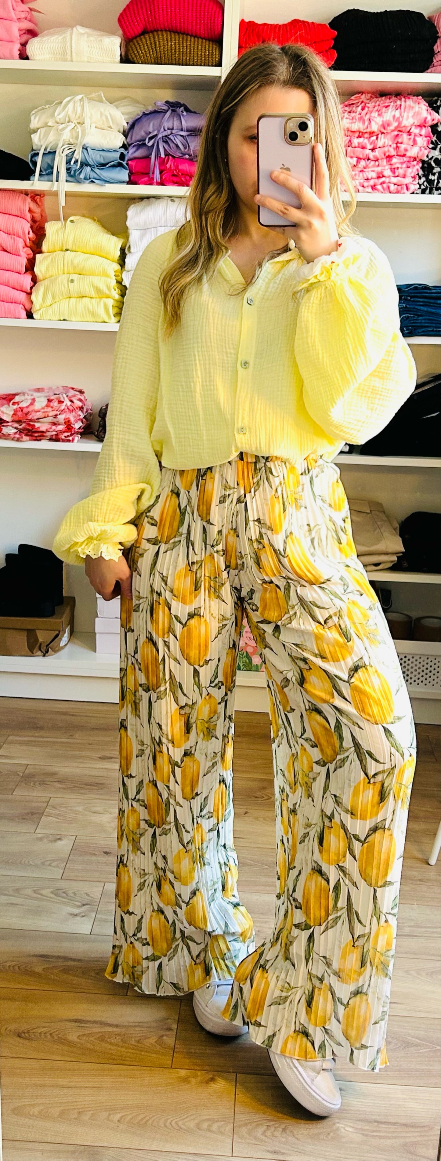 Pantalon Yumi Citron