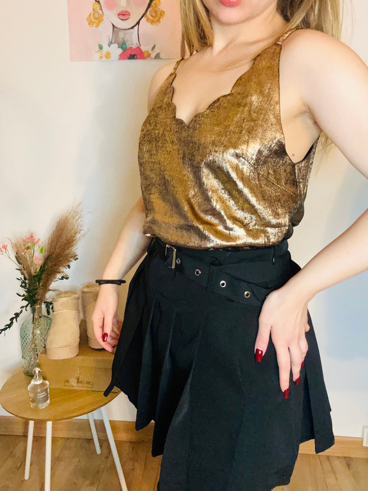 Top Céleste Bronze