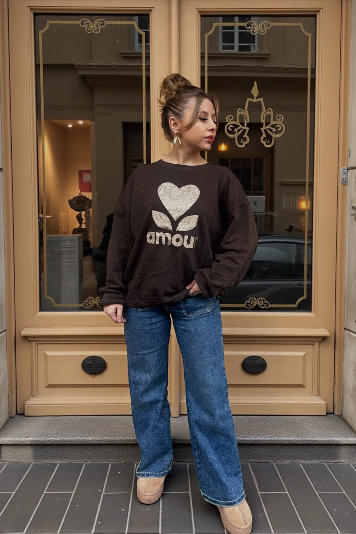 Sweat Amour Chocolat
