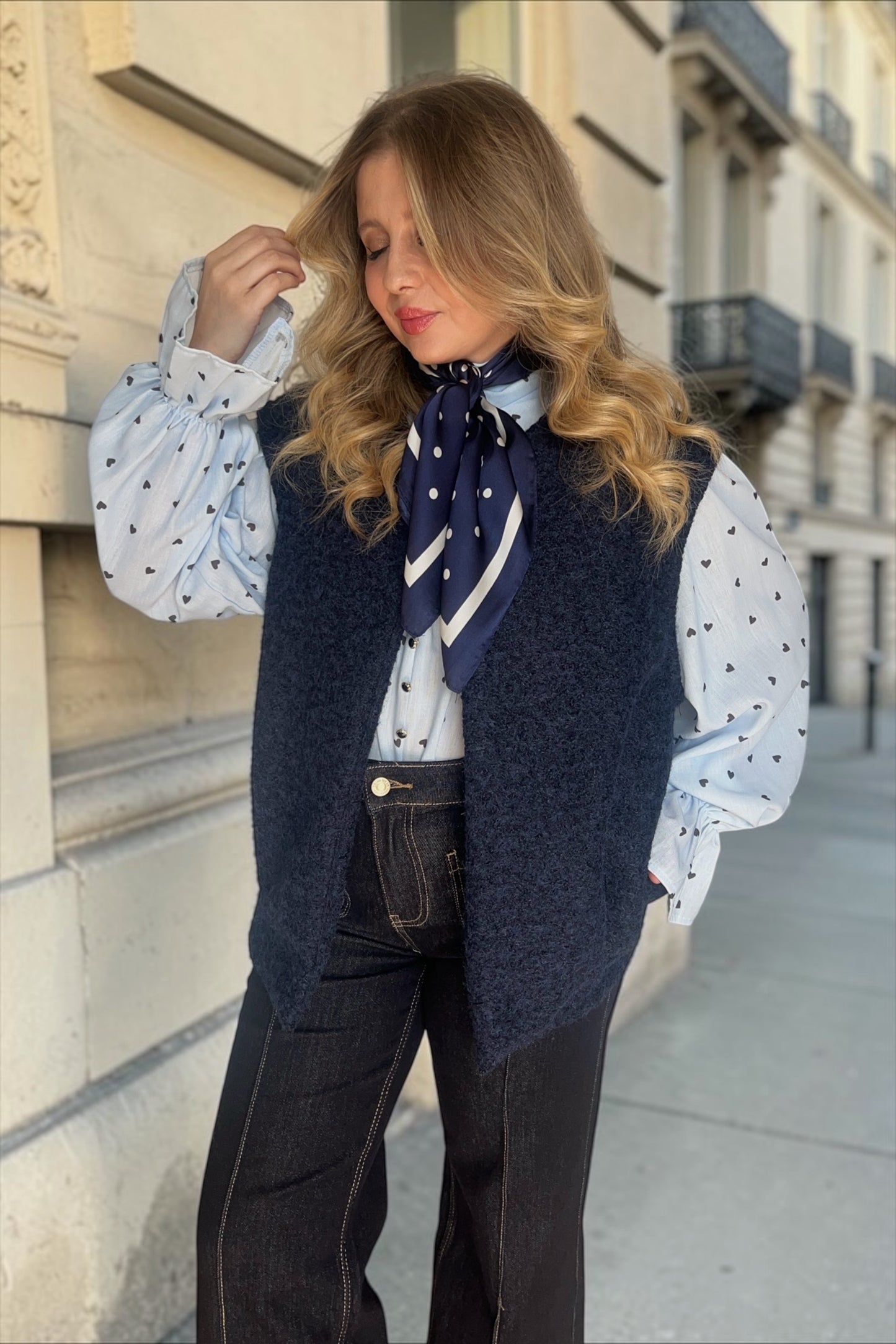 Veste Bella Bleu Marine