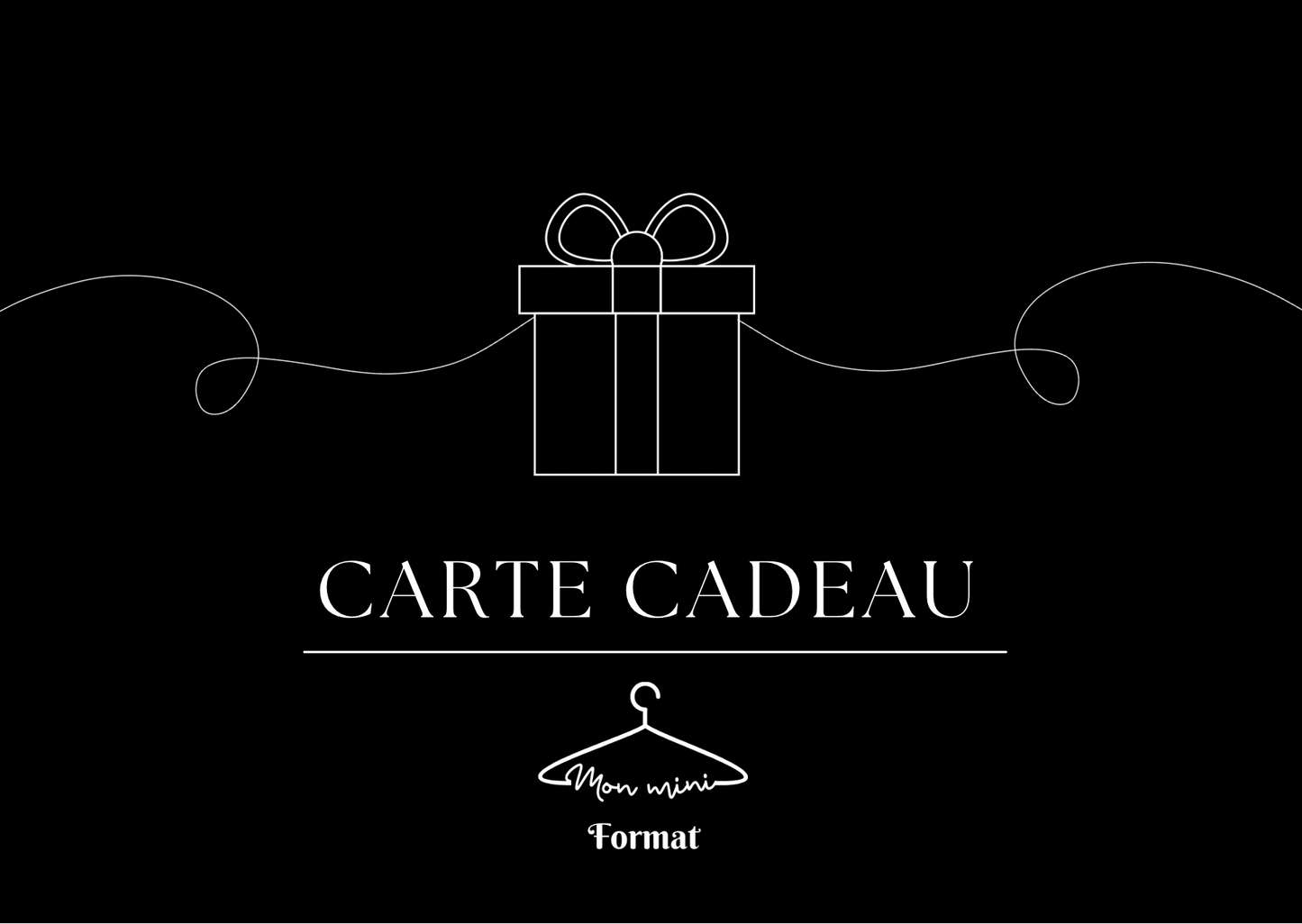 Carte Cadeau Mon Mini Format