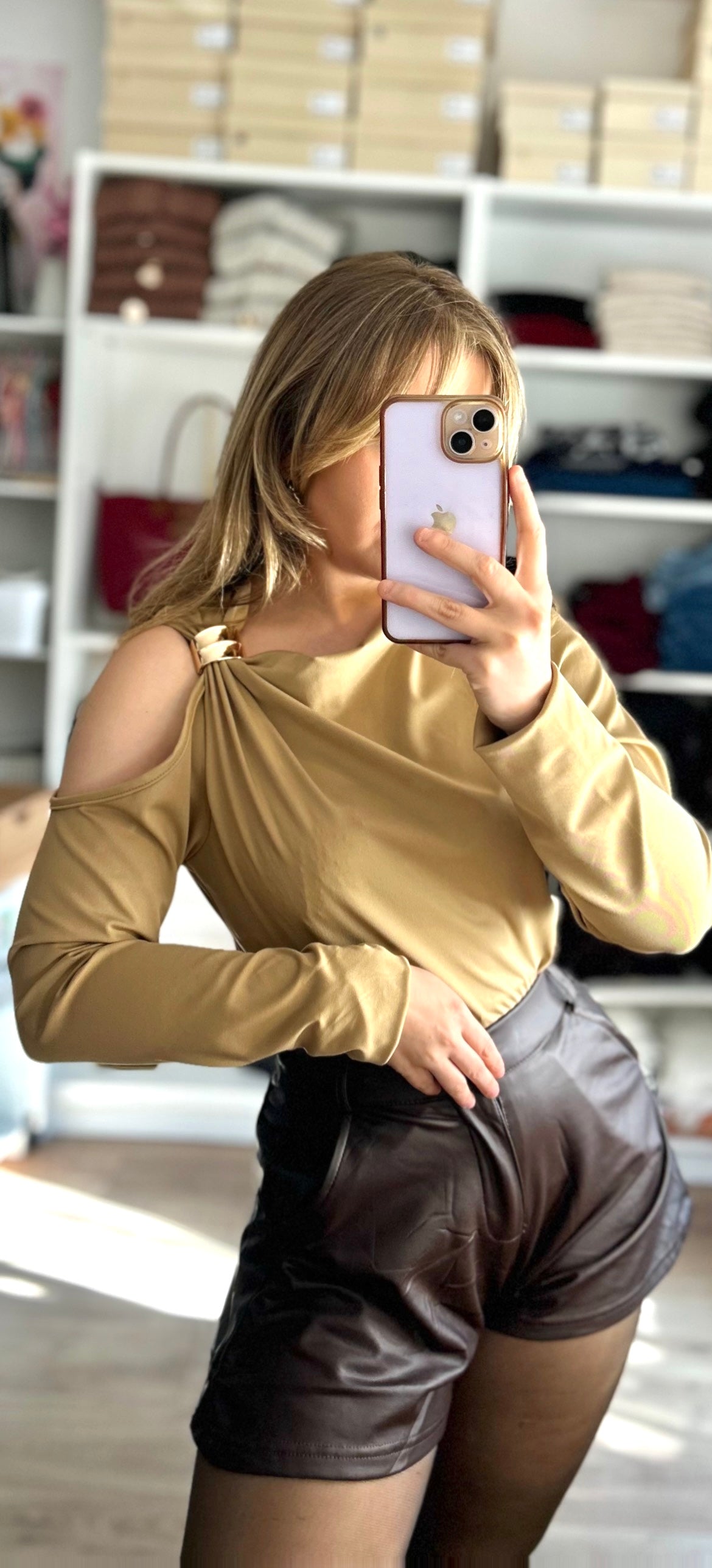 Top Cléa Camel