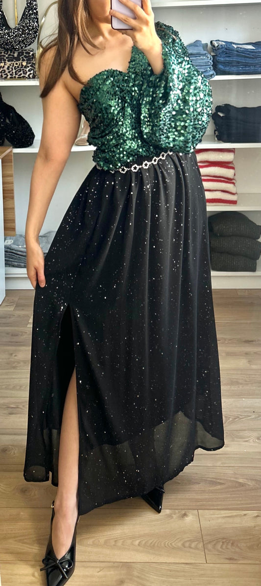 Jupe Raven à Paillettes