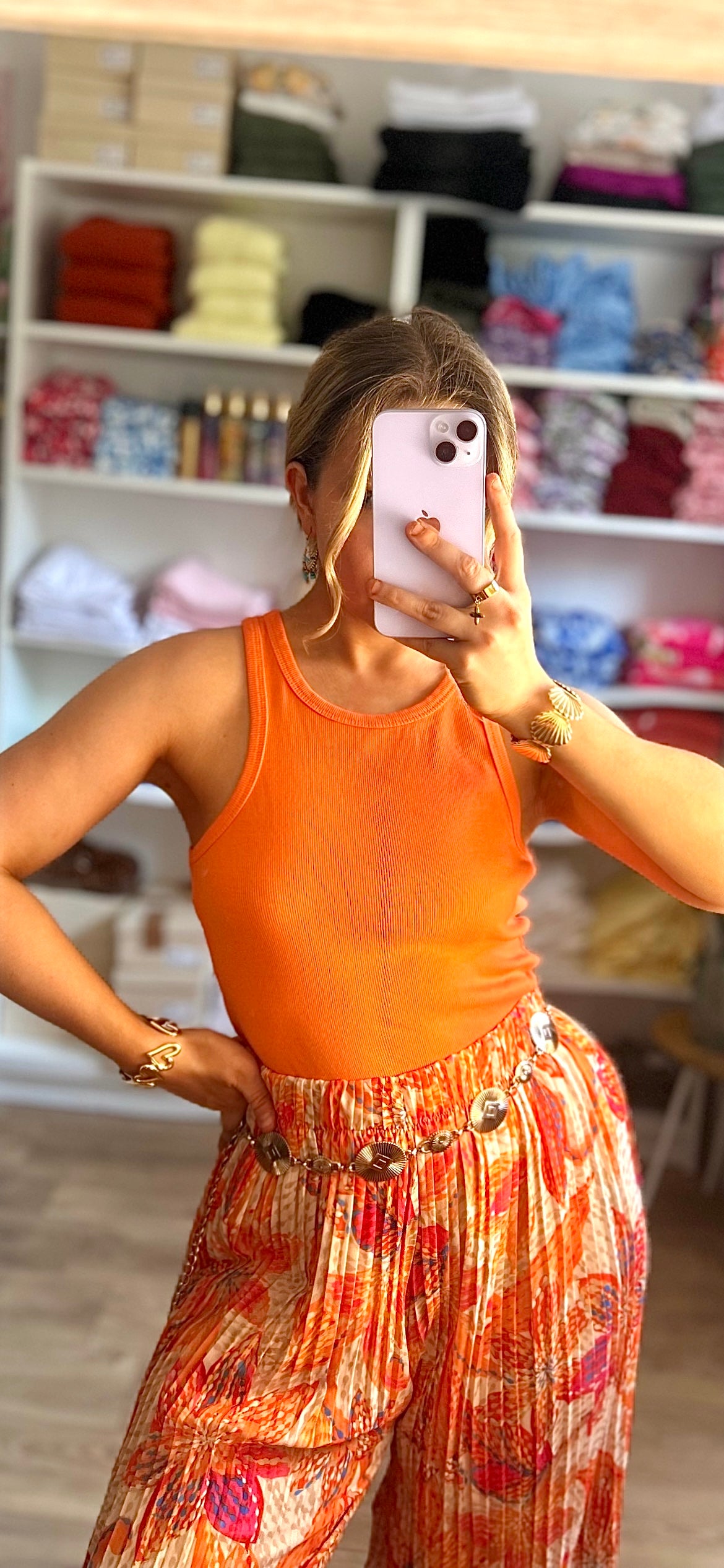 Débardeur Roxy Orange