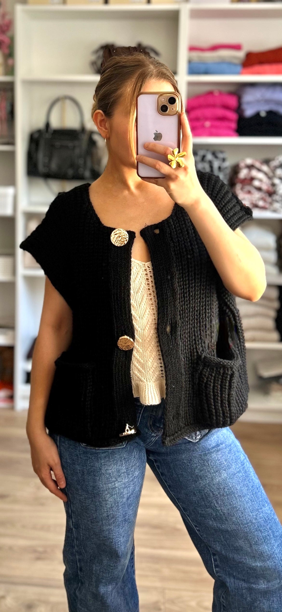Gilet Achille Noir