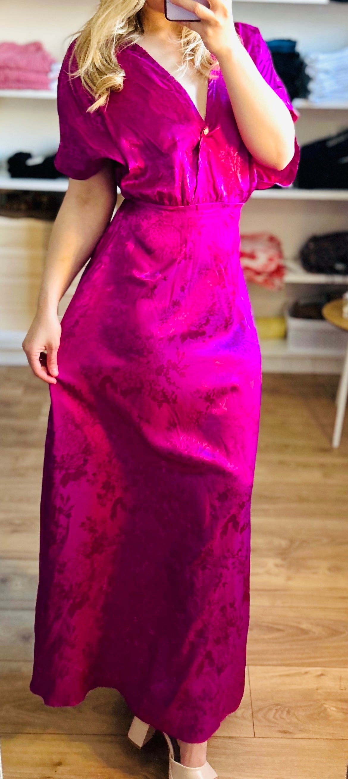 Robe Talia Mauve