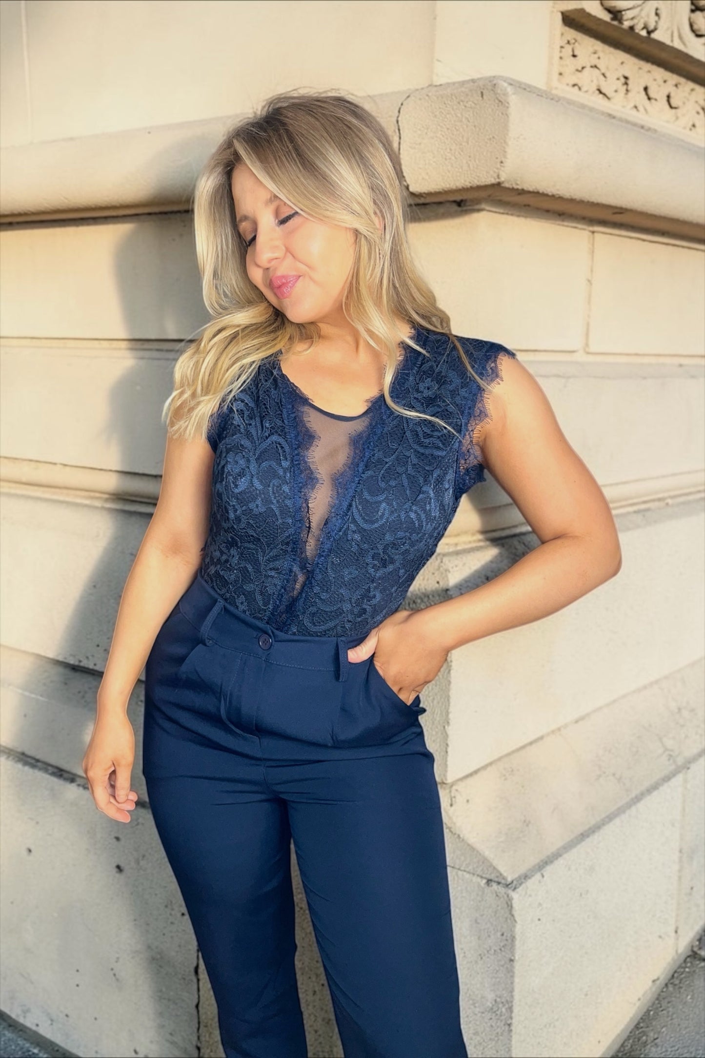 Body Adèle Bleu Marine