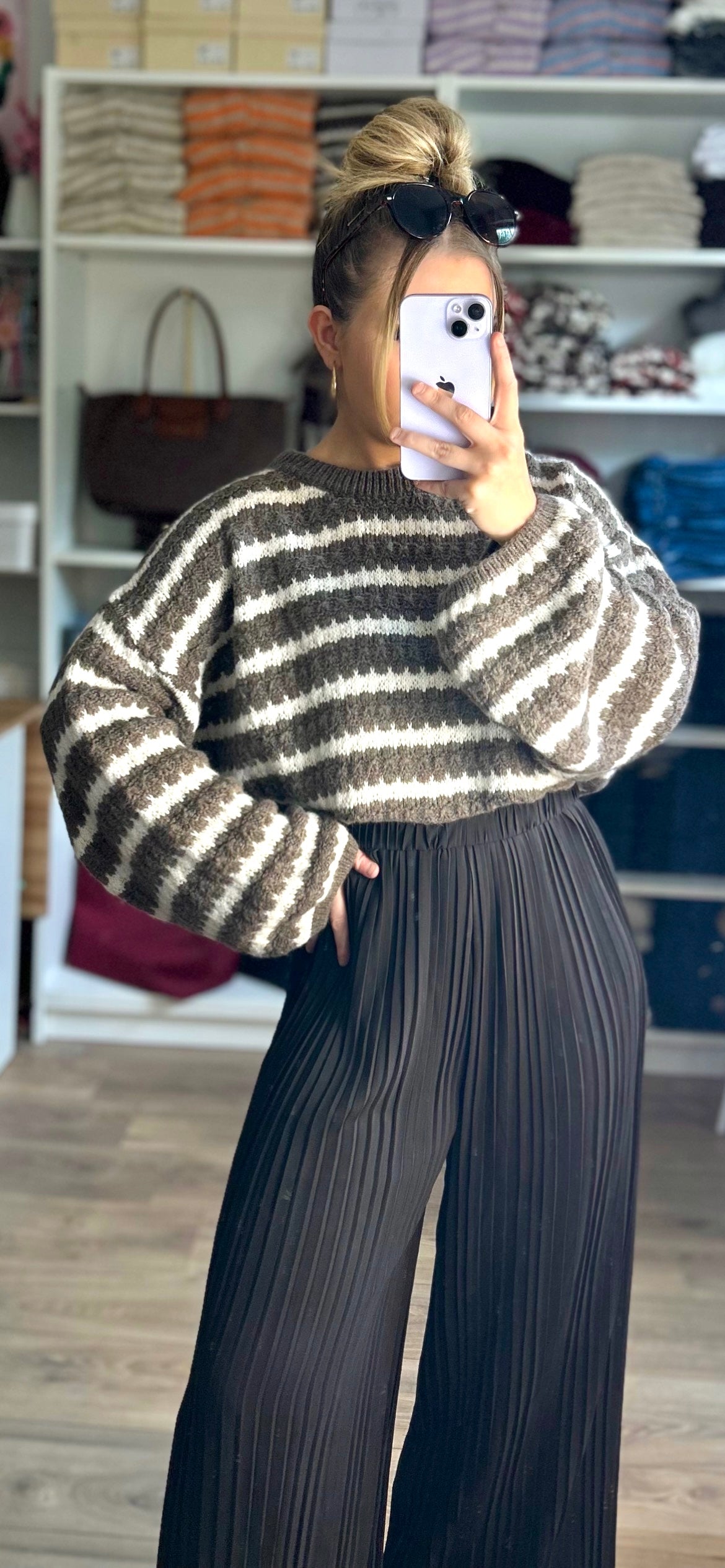 Pull Ninon Chocolat