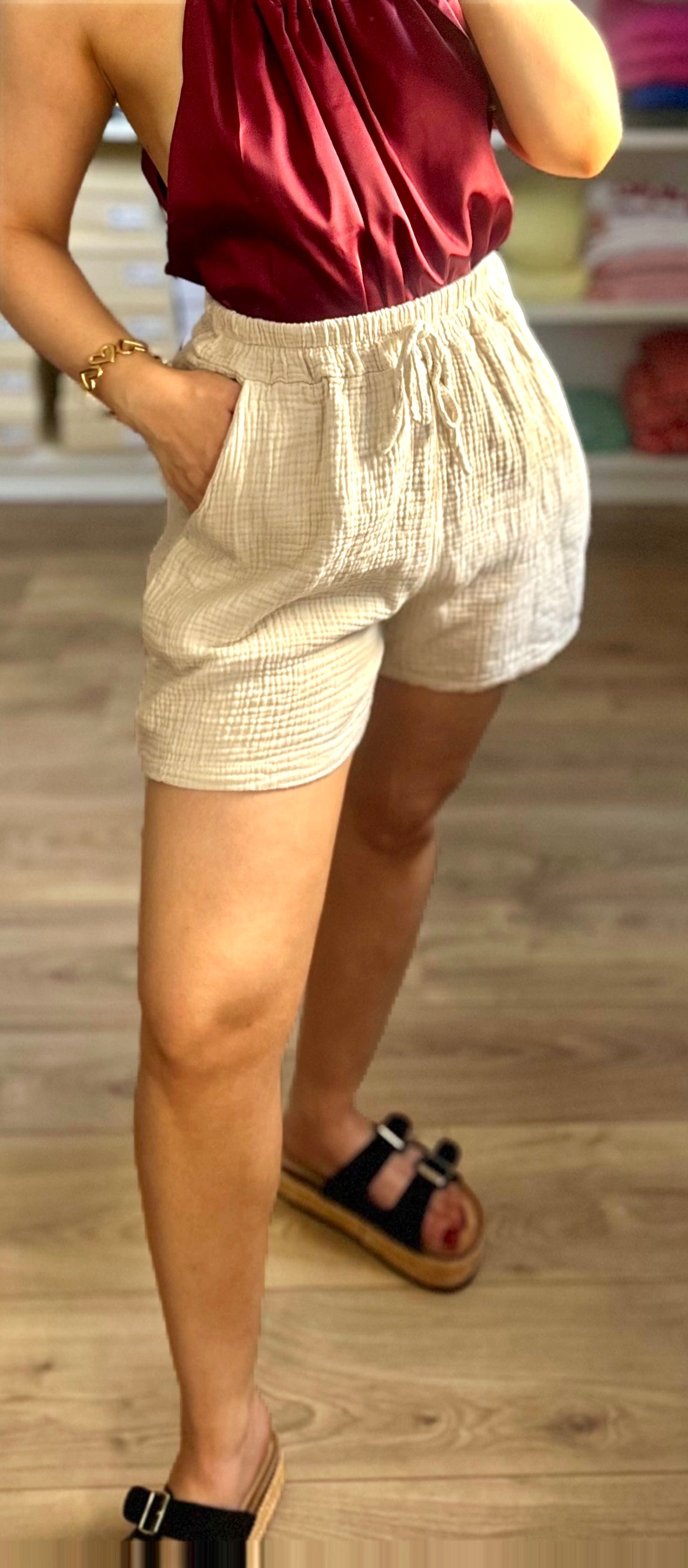 Short Charlie Beige