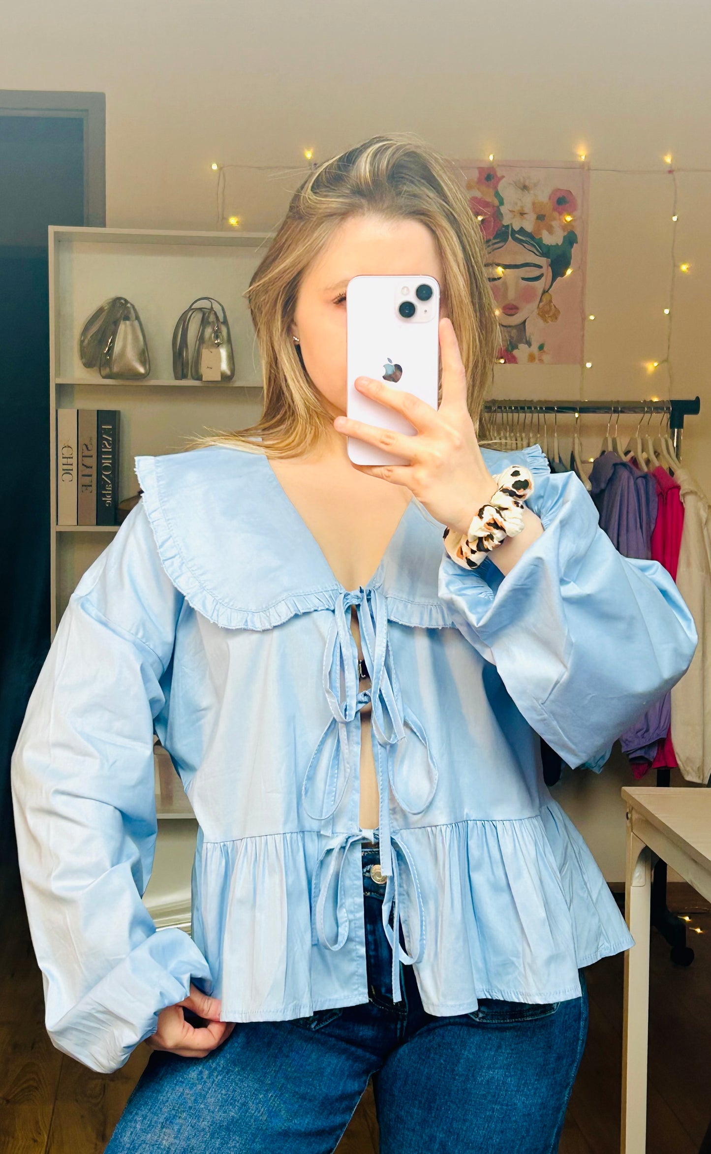 Blouse Colette Bleu