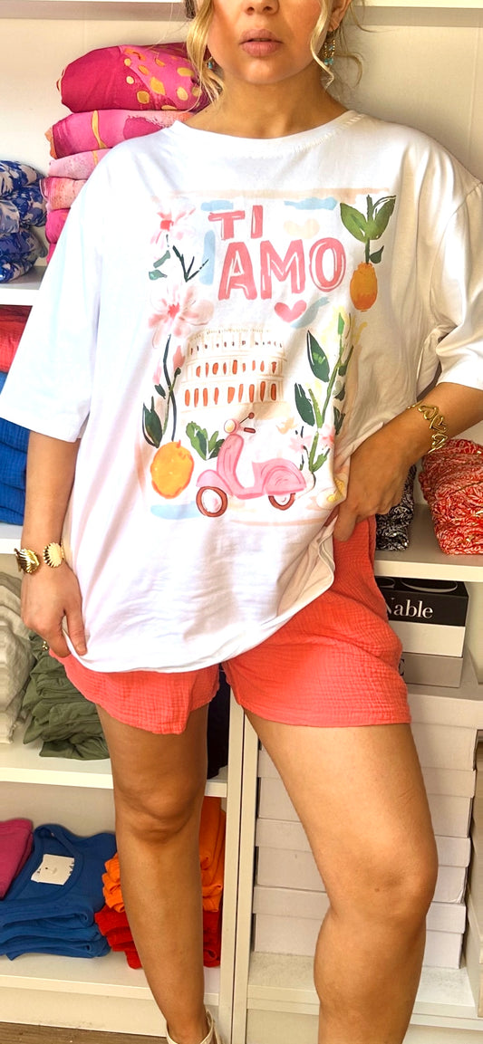 T-shirt Ti Amo