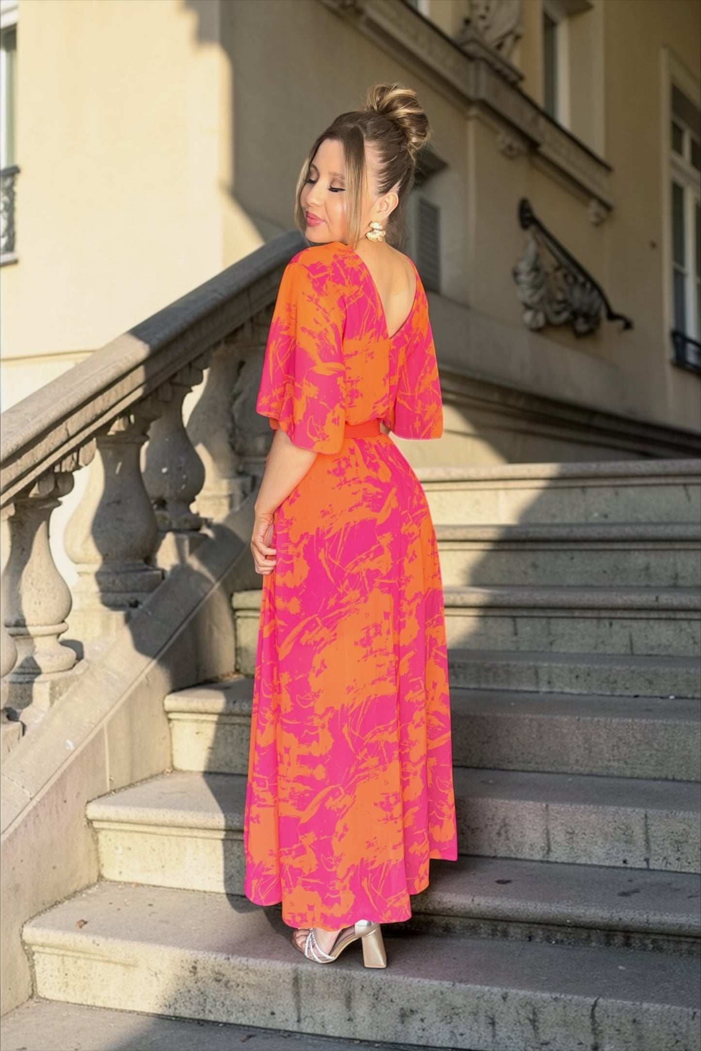 Robe Soline Orange Rosé
