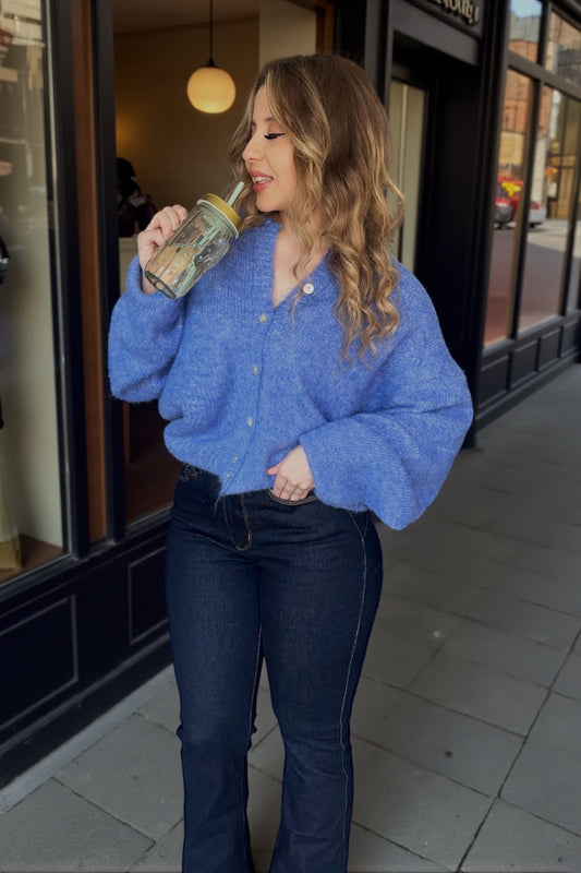 Gilet Cléo Bleu Indigo