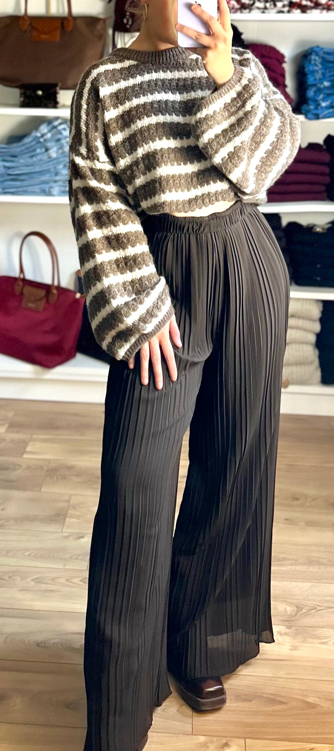 Pantalon Noa Chocolat
