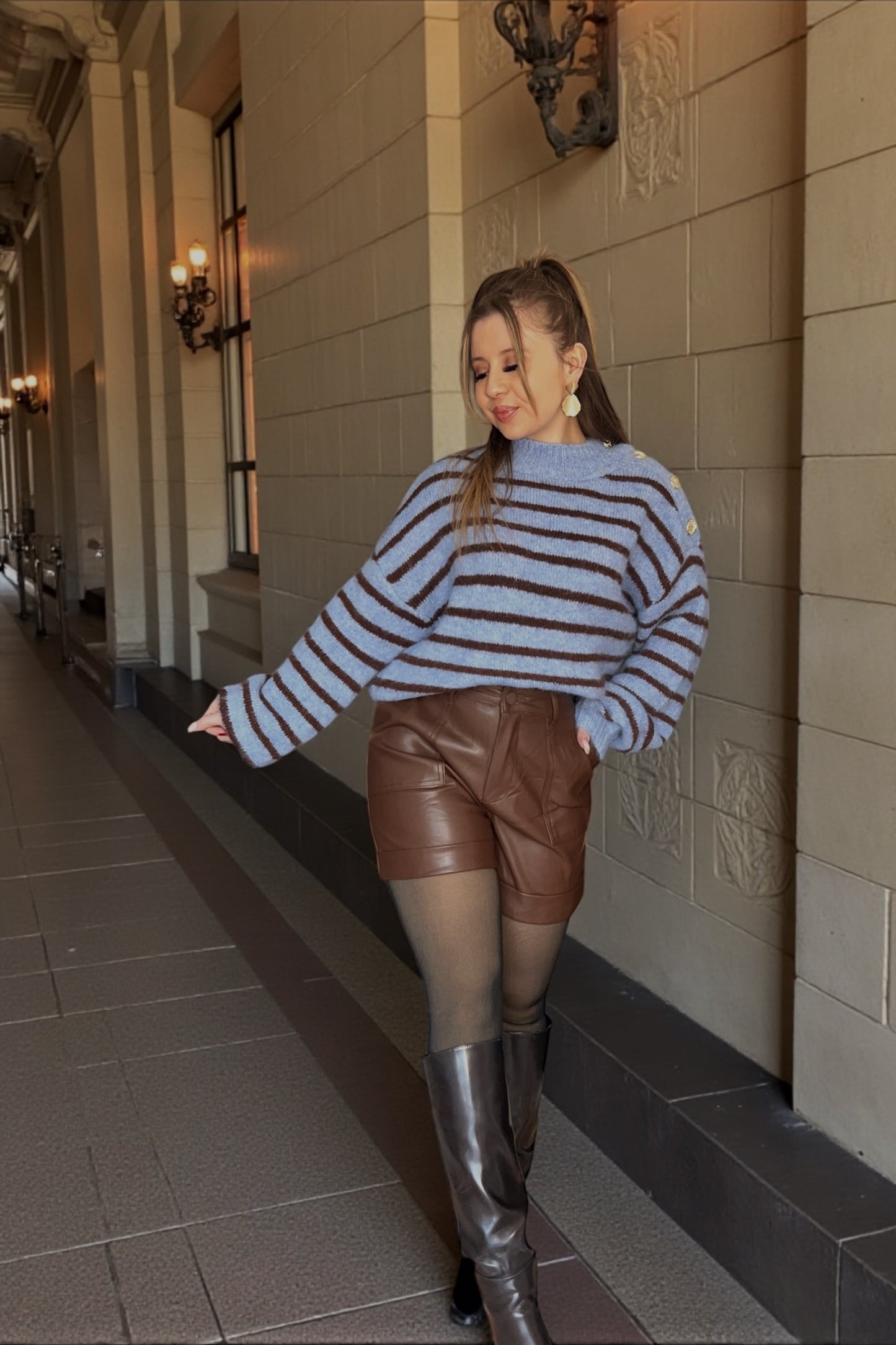 Short Delphine Chocolat