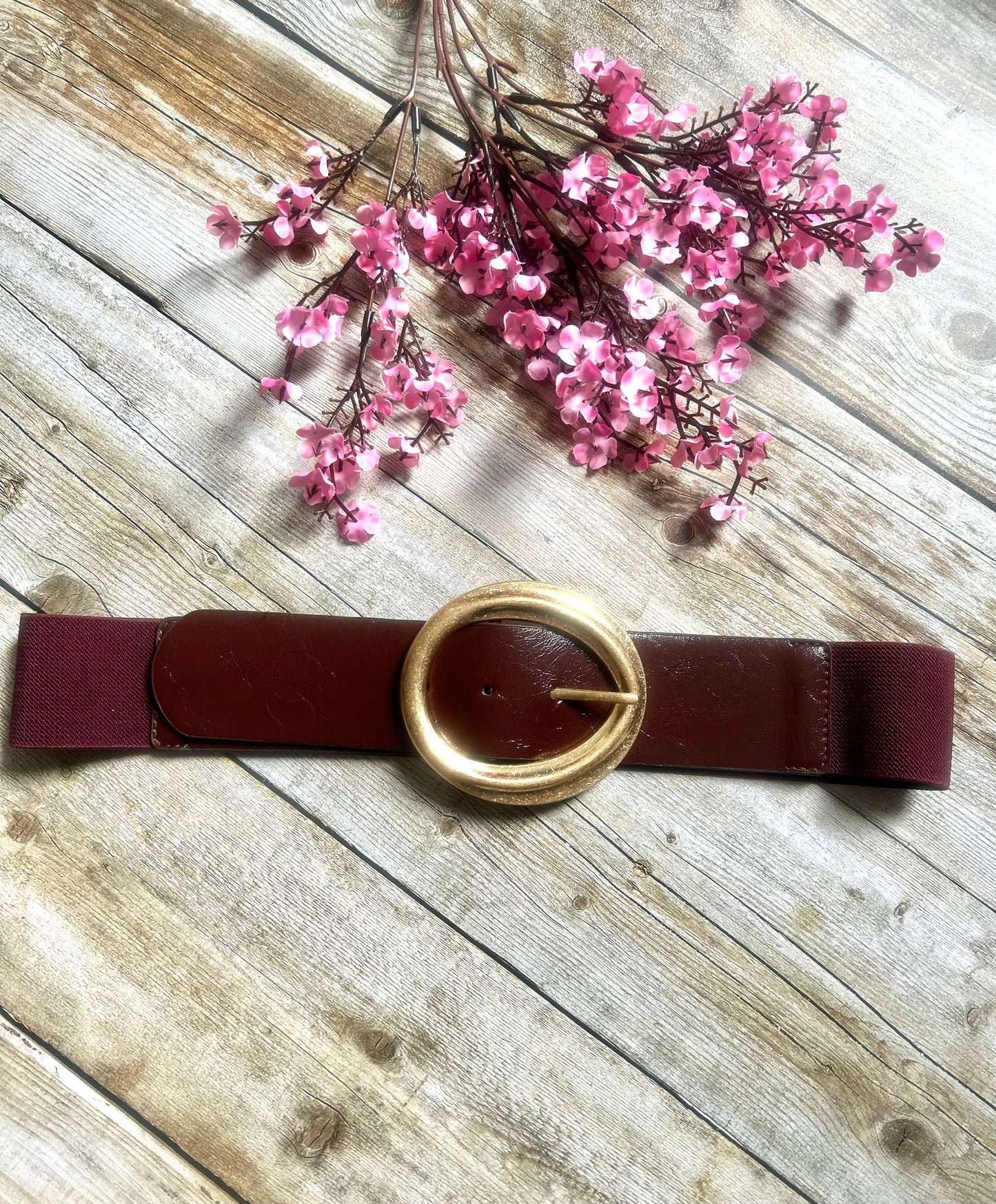 Ceinture Emy Bordeaux